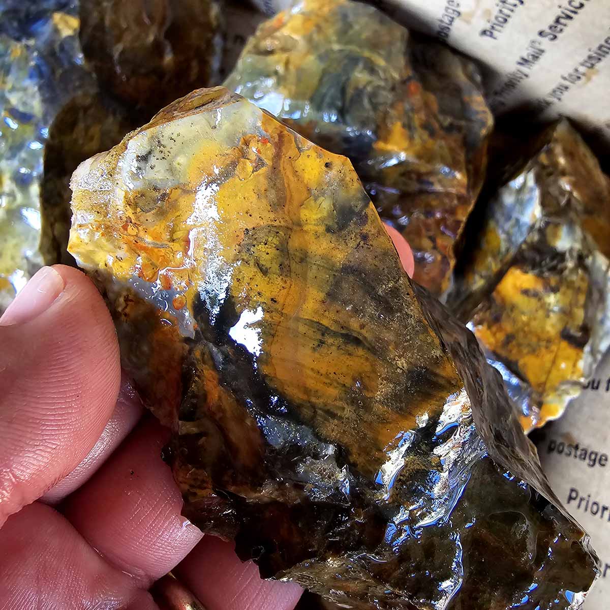 Ohio Flint Lapidary Cutting Rough Flatrate