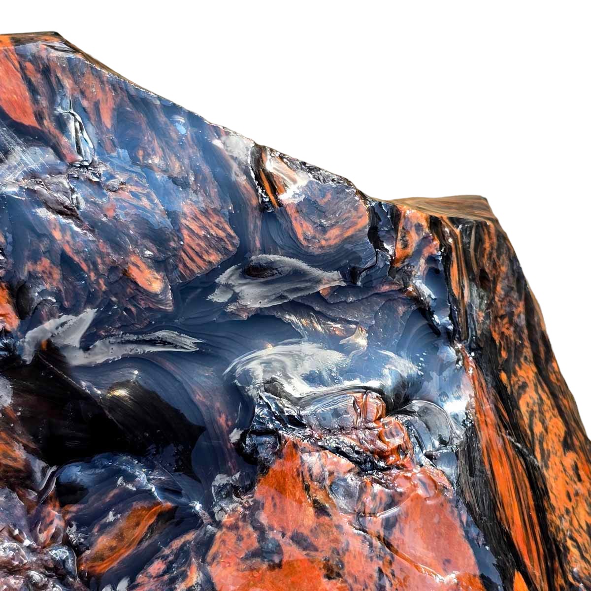 RARE Fire Glass Buttes Obsidian Rough Chunk