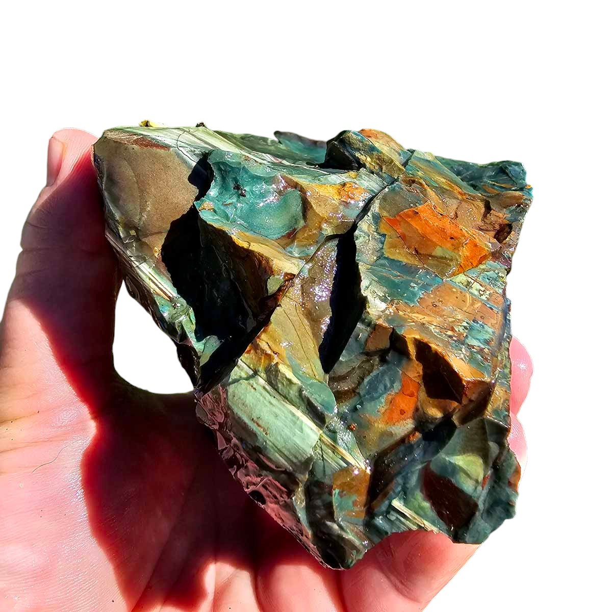 Possibly Oregon Skaggs Jasper Rough Chunk