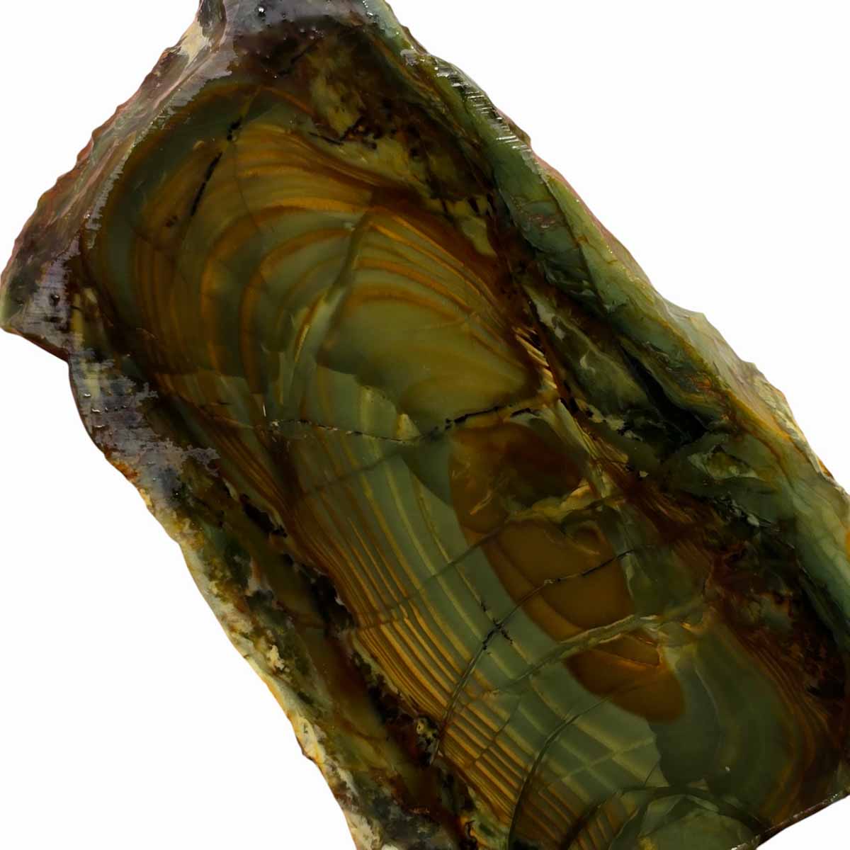 Morrisonite Jasper Slab Lapidary Stone Slice Cut Rock