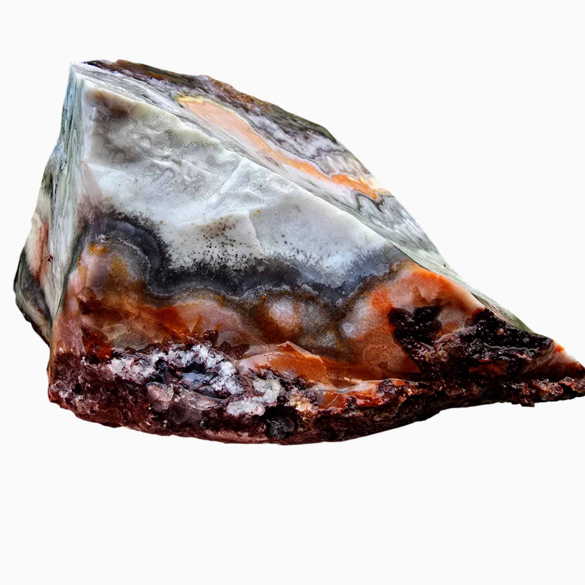 Crazy Lace Agate Lapidary Rough Chunk Cacus Lace Agate