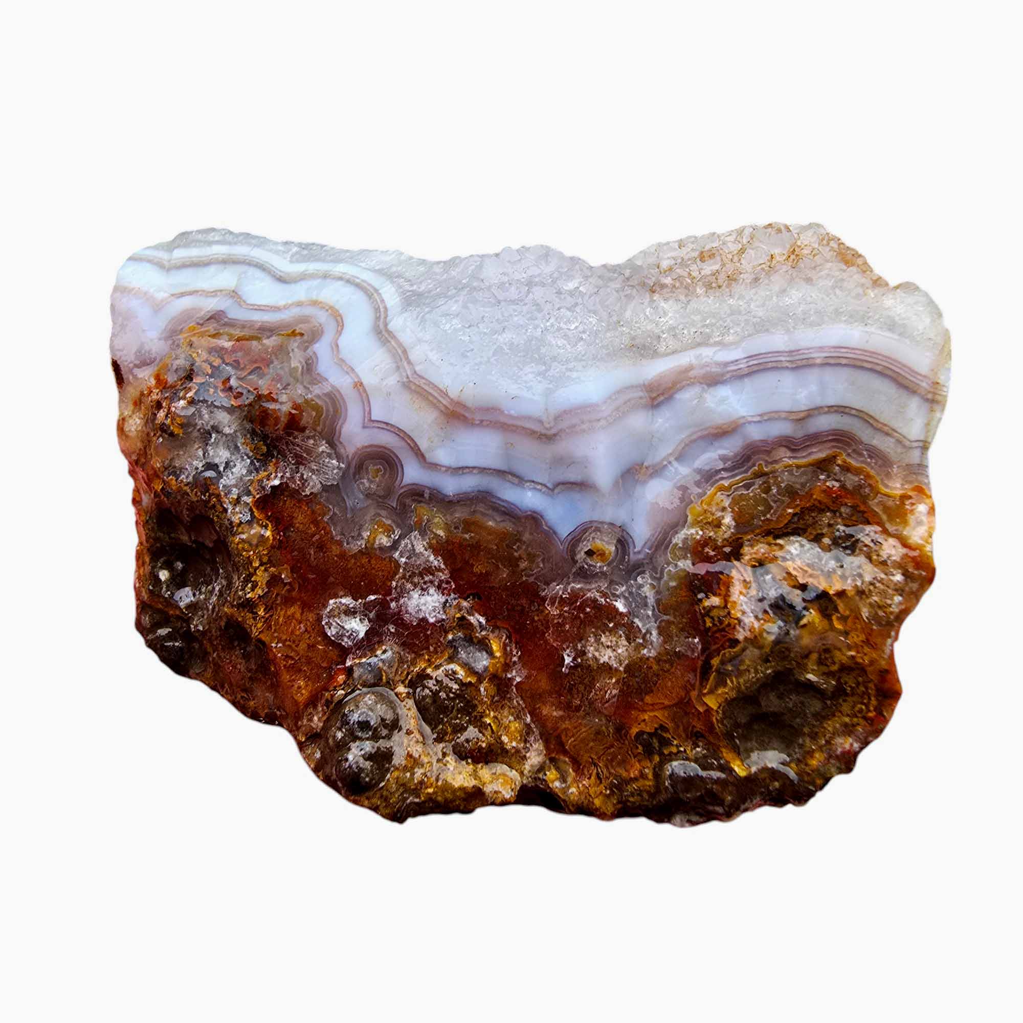 Agua Nueva Agate New Water Agate Rough Chunk