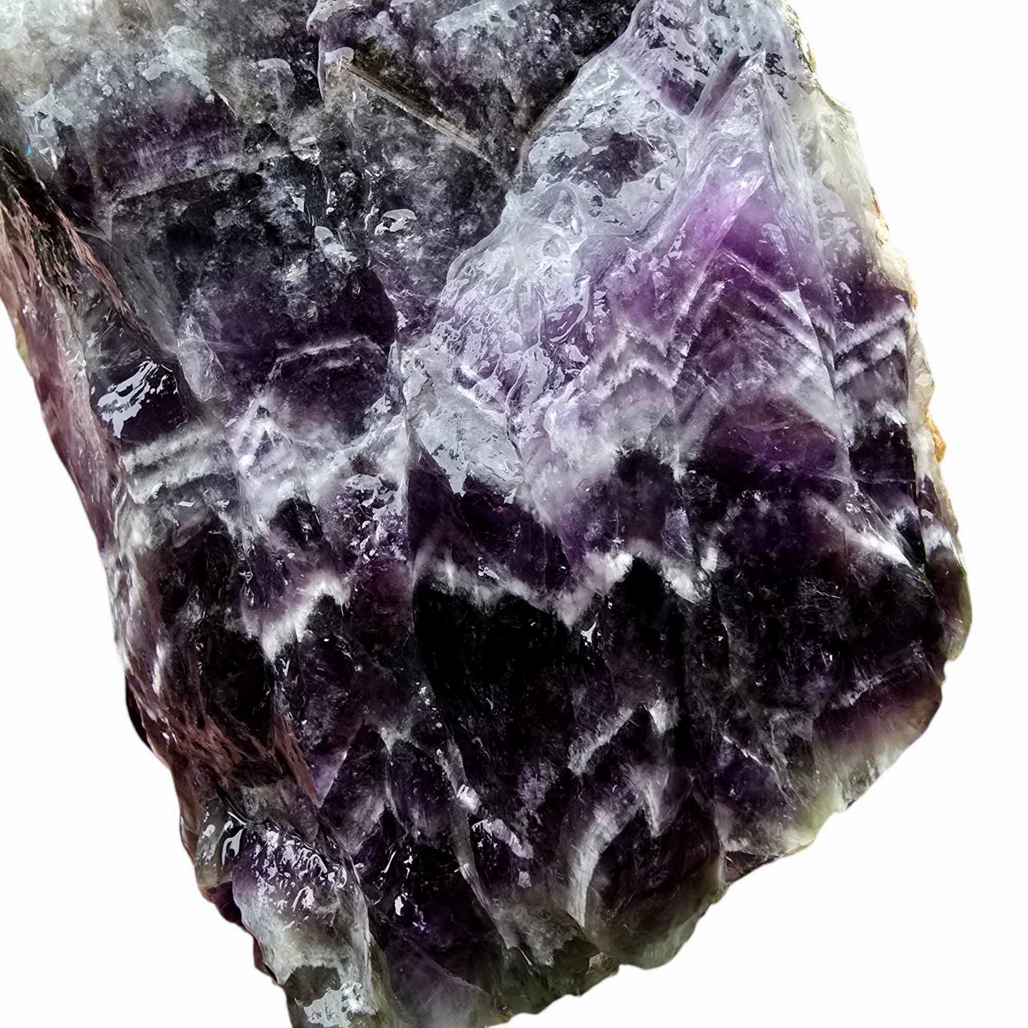 Moroccan Amethyst Lace Crystal Lapidary Cutter Rough Chunk