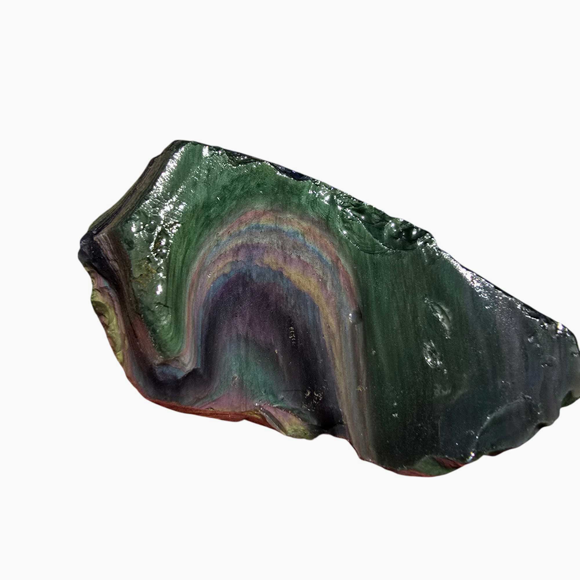 Mexican Velvet Obsidian Lapidary Rough Chunk Volcanic Glass