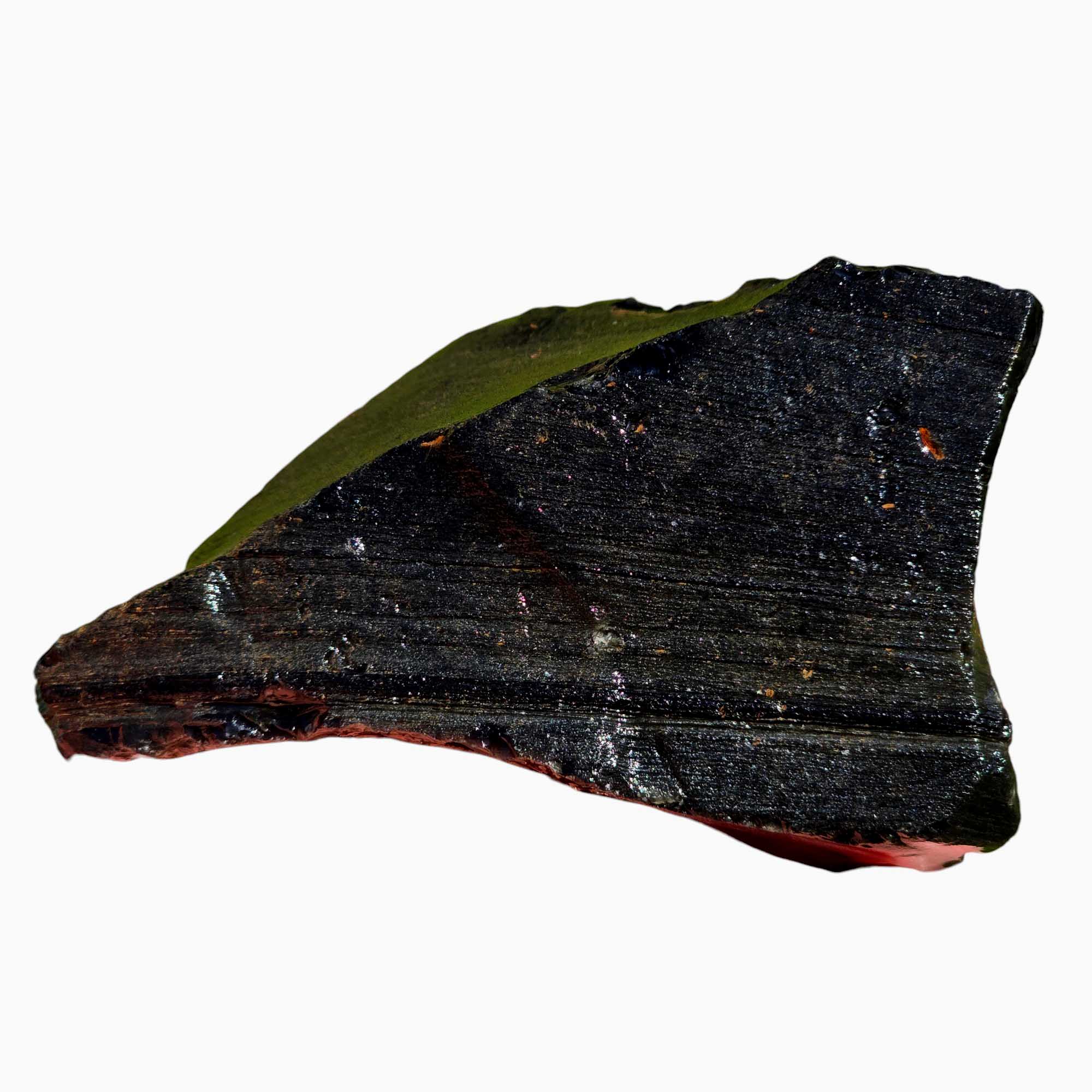 Mexican Velvet Obsidian Lapidary Rough Chunk Volcanic Glass