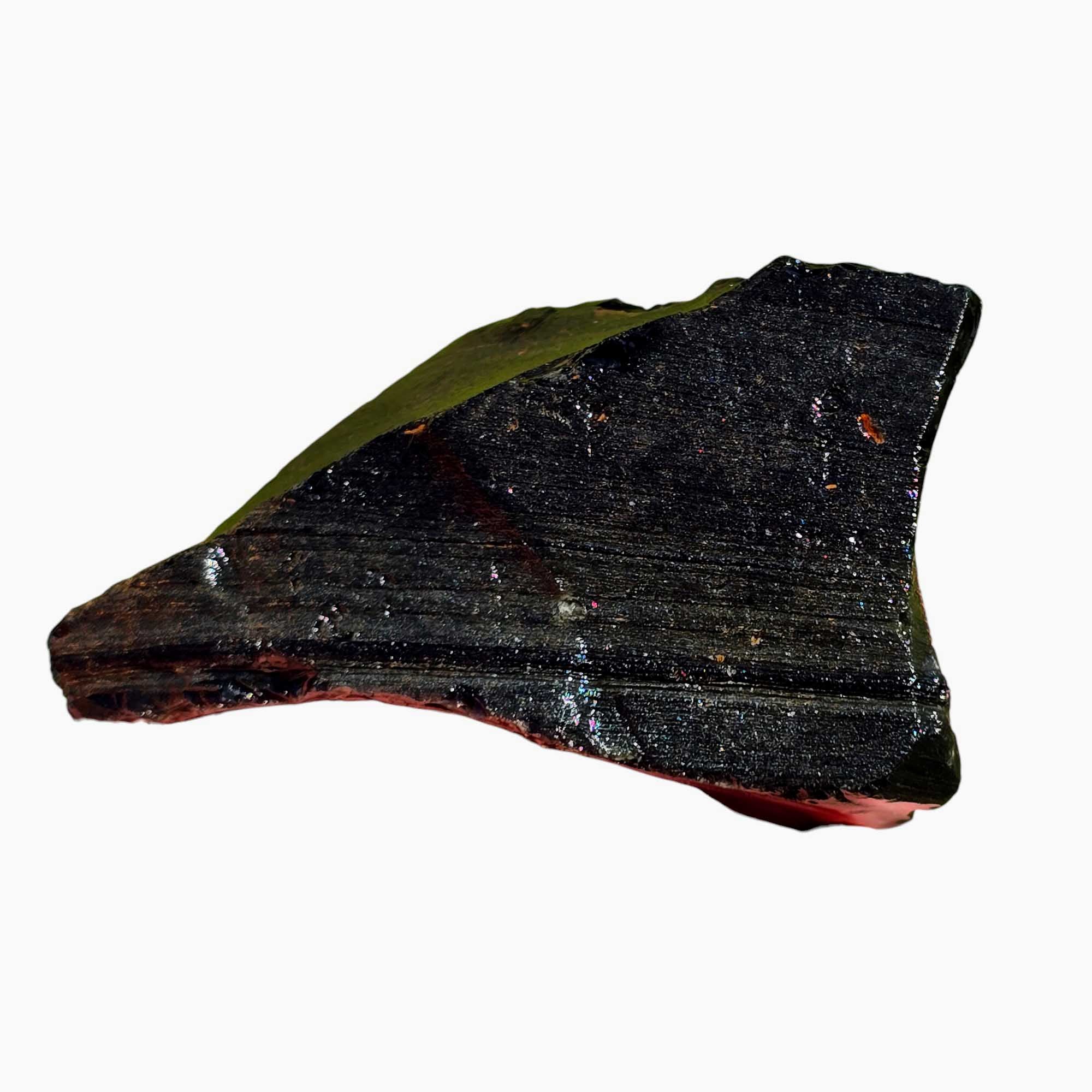 Mexican Velvet Obsidian Lapidary Rough Chunk Volcanic Glass