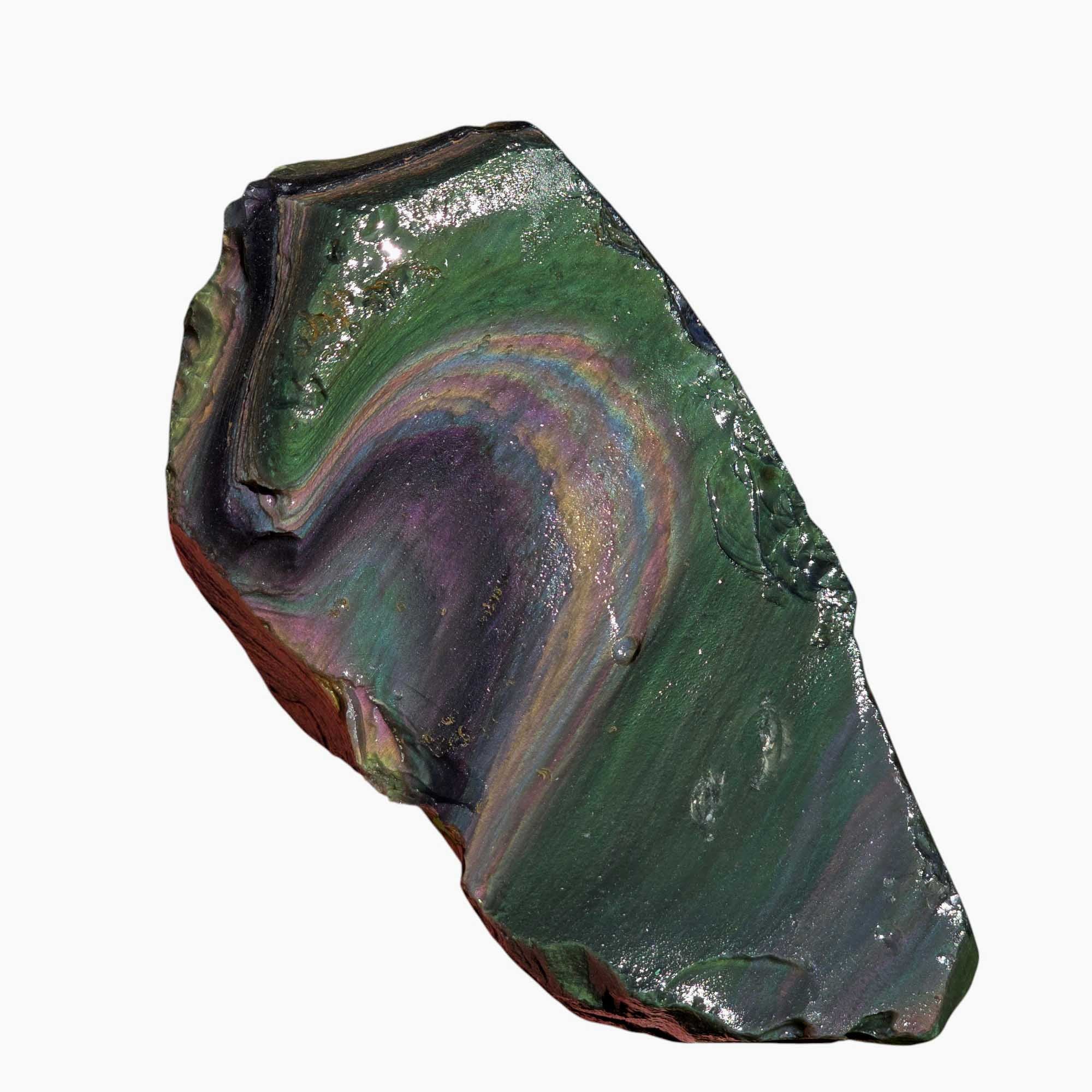 Mexican Velvet Obsidian Lapidary Rough Chunk Volcanic Glass