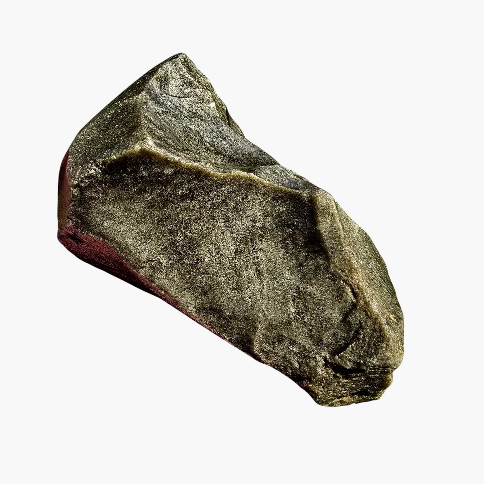 Mexican Gold Sheen Obsidian Lapidary Cutter Rough Chunk