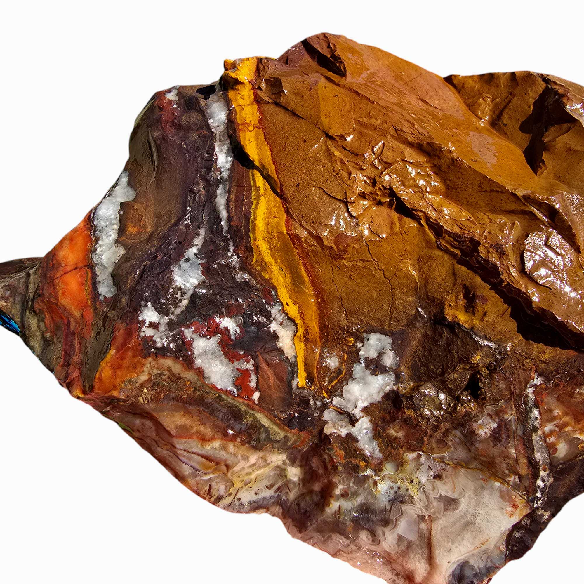 Sarape Jasper Crazy Lace Relative Rough Chunk Lapidary Stone