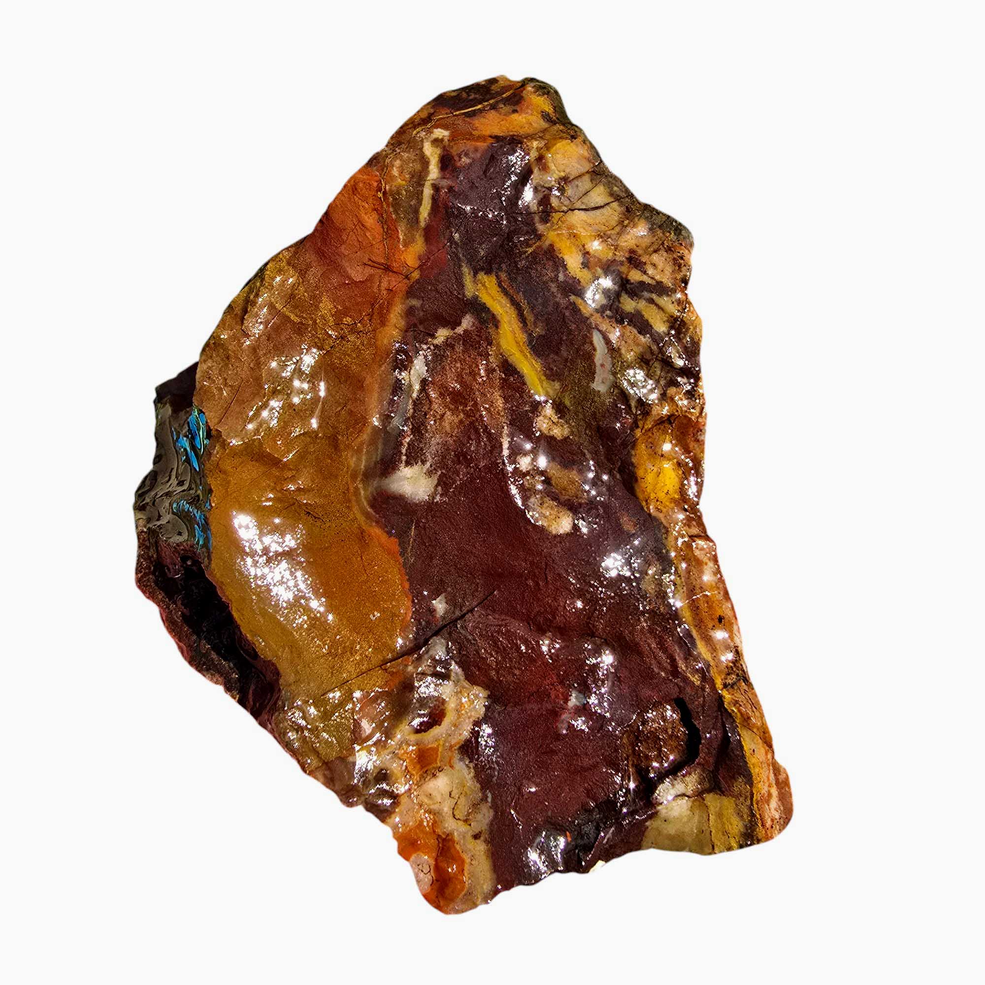 Moroccan Seam Agate Rough Chunk Lapidary Stone