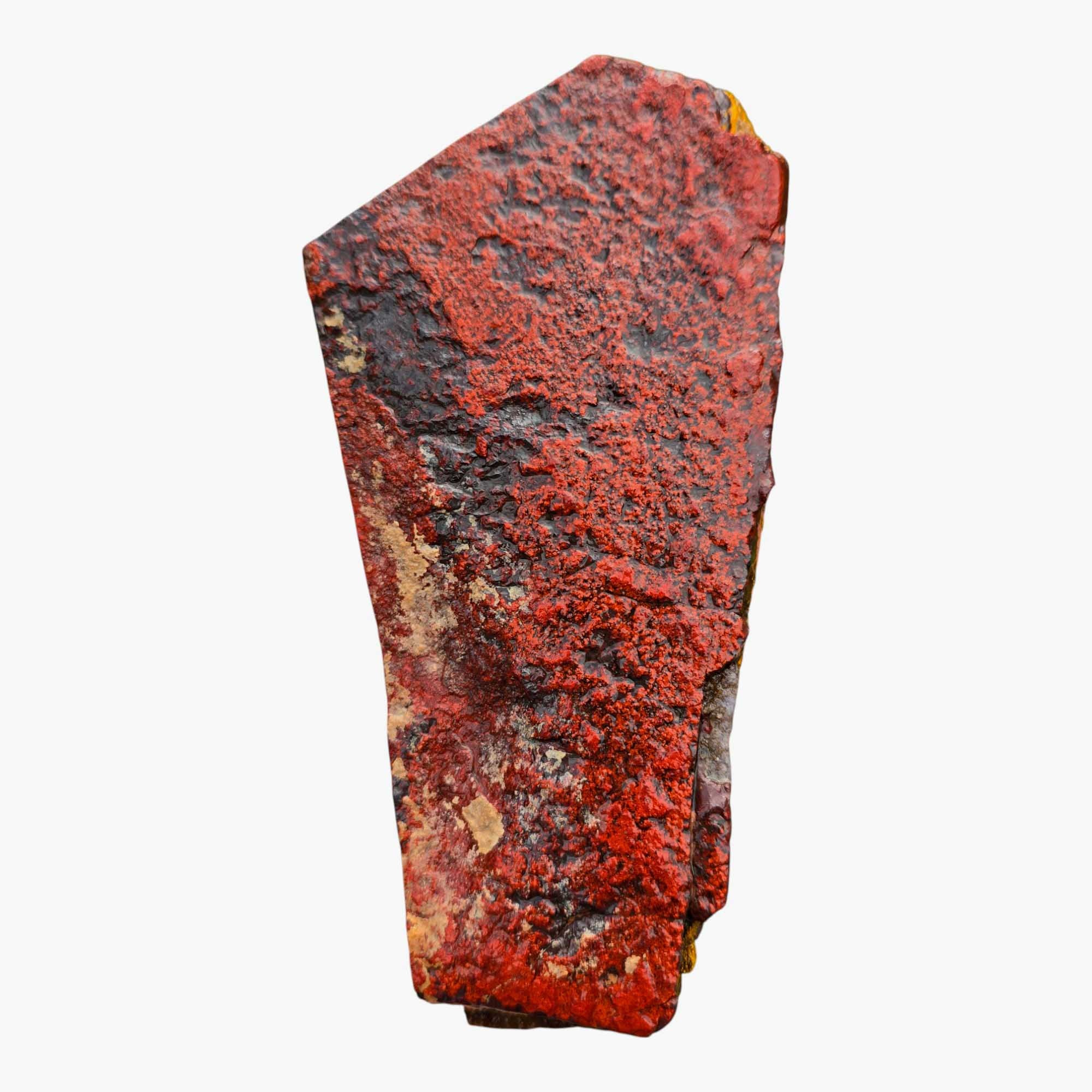 Apple Valley Jasper Lapidary Cutting Rough Chunk Stone Cut Face