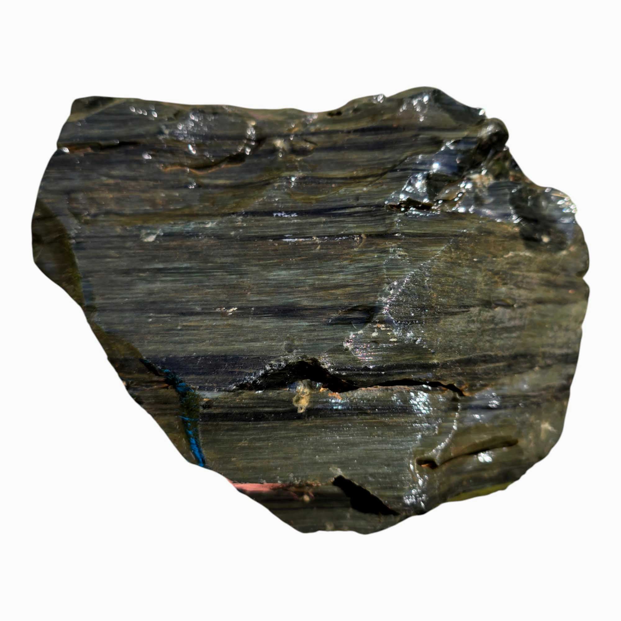 Mexican Velvet Obsidian Lapidary Rough Chunk Volcanic Glass