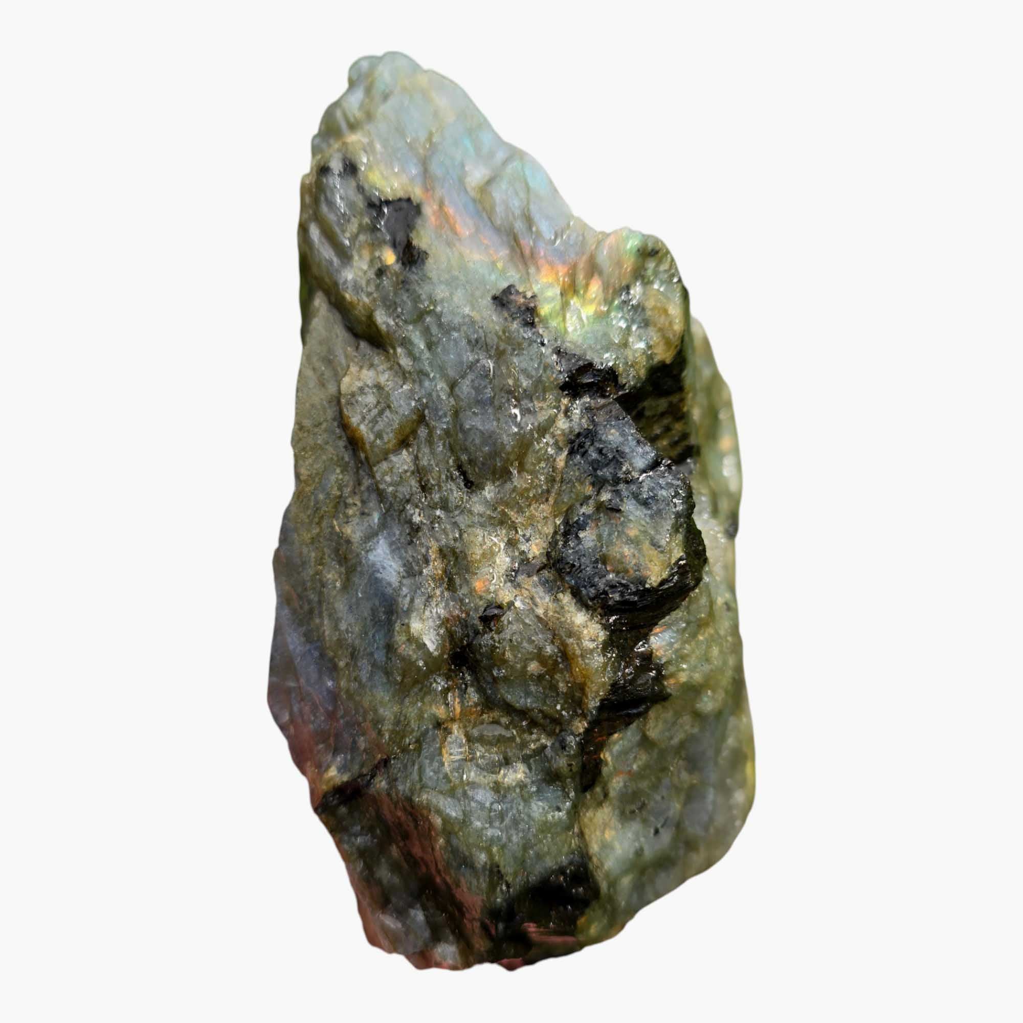 Labradorite Lapidary Cutting Rough Chunk Feldspar Baby Colors