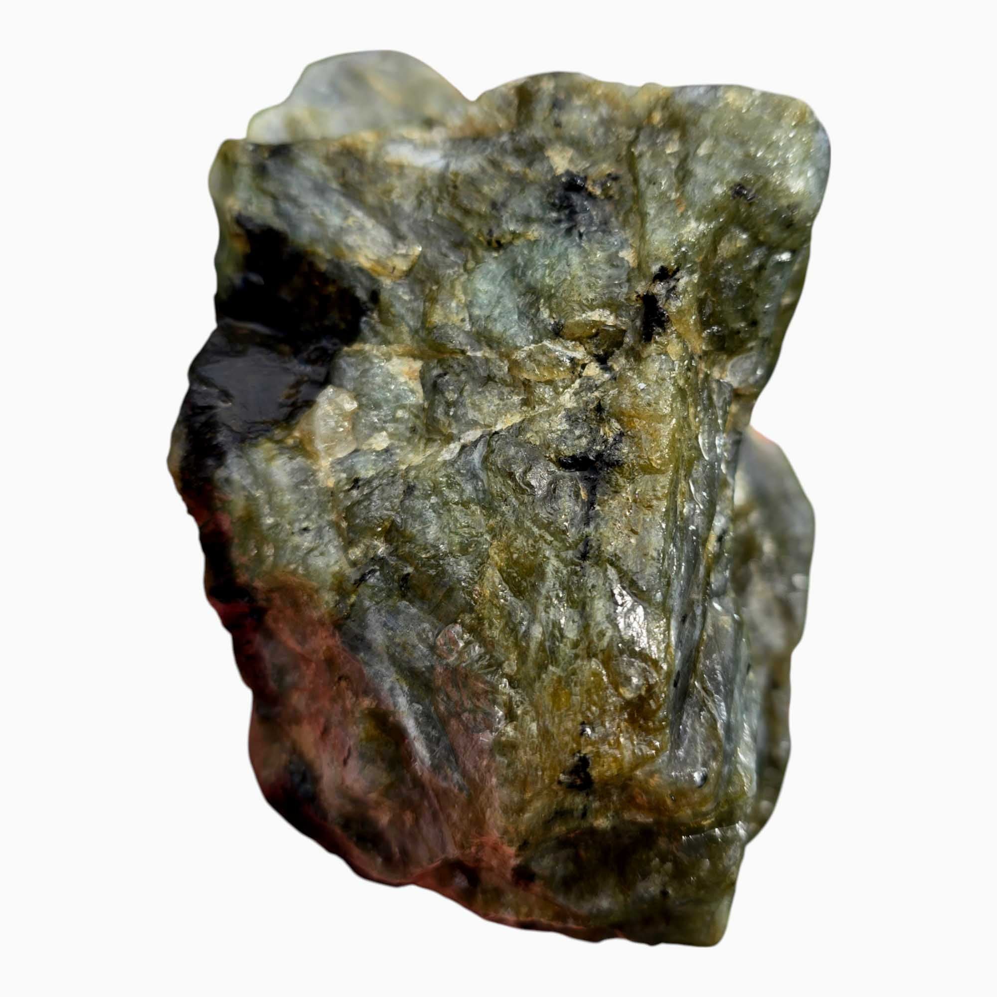 Labradorite Lapidary Cutting Rough Chunk Feldspar Baby Colors