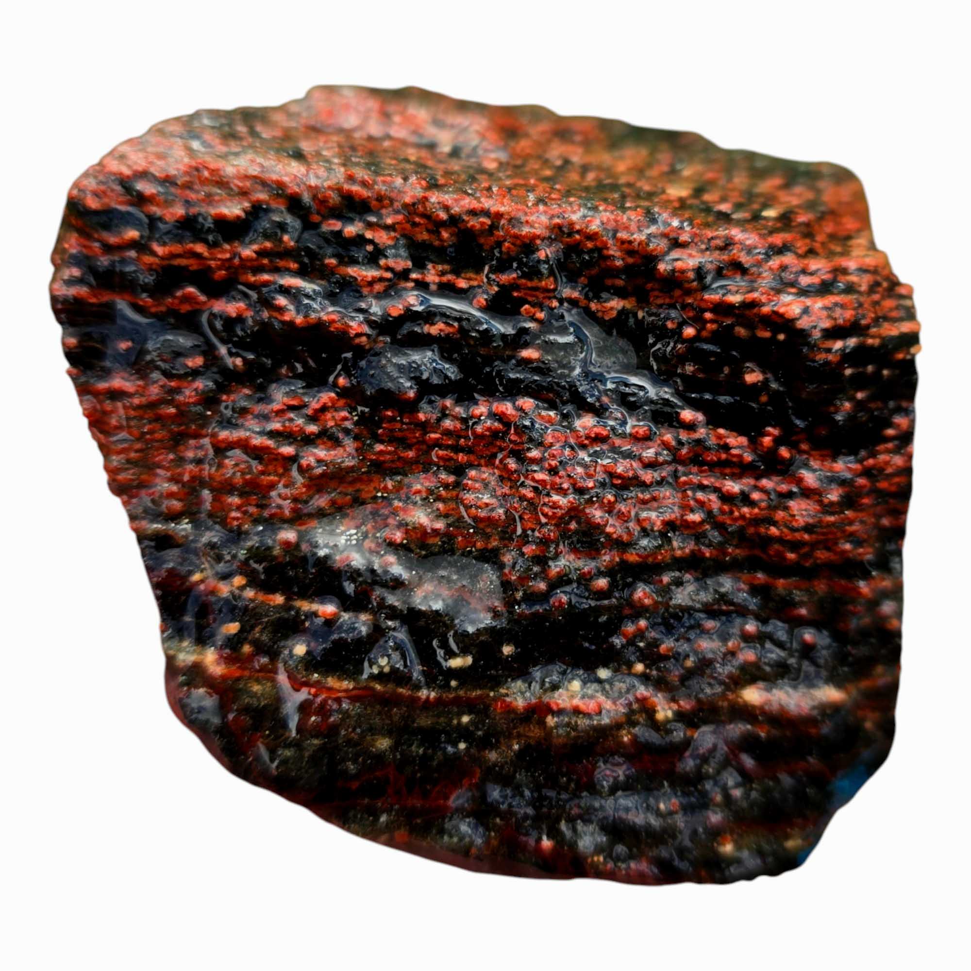 Flower/Fireworks Obsidian  Lapidary Cutting Rough Chunk