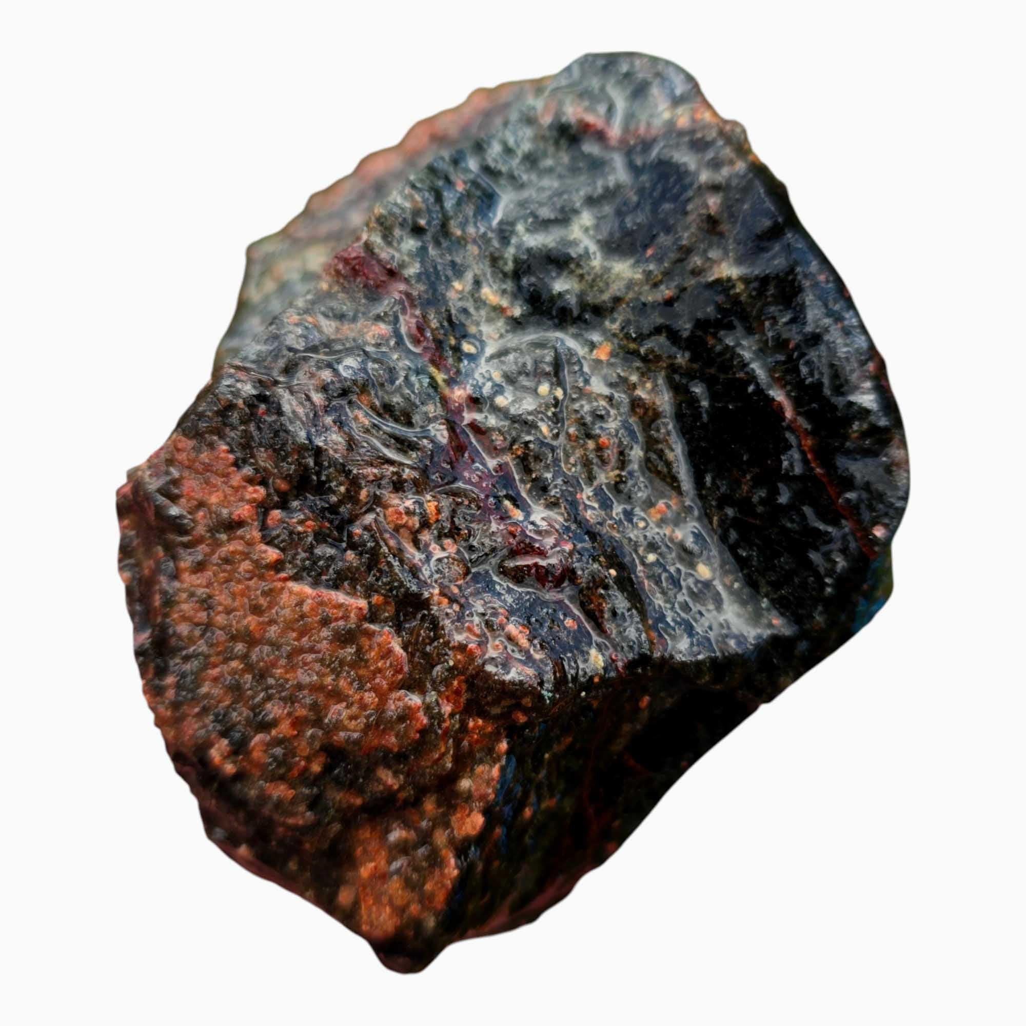 Flower/Fireworks Obsidian  Lapidary Cutting Rough Chunk