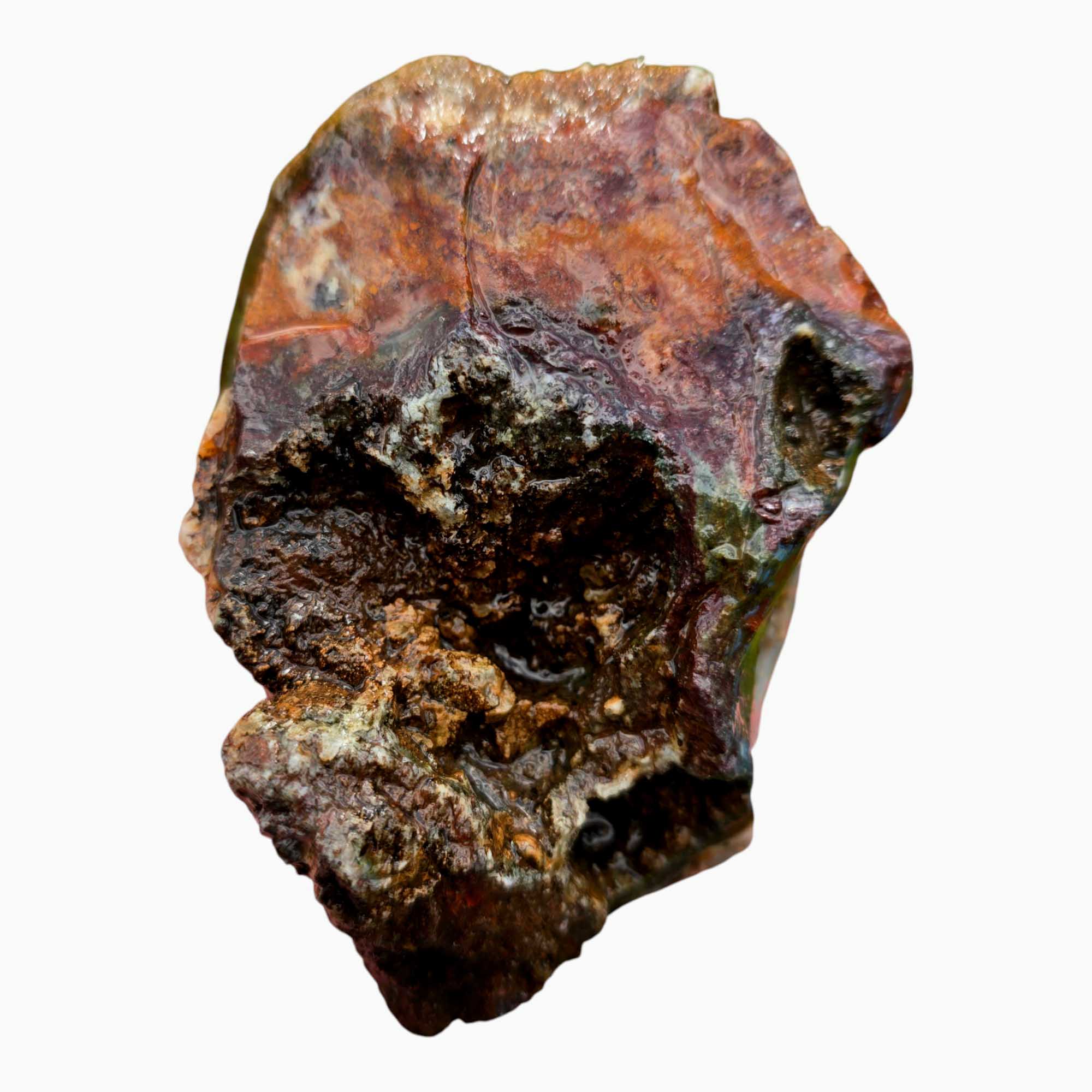 Moroccan Seam Agate Lapidary Cutting Rough Chunk