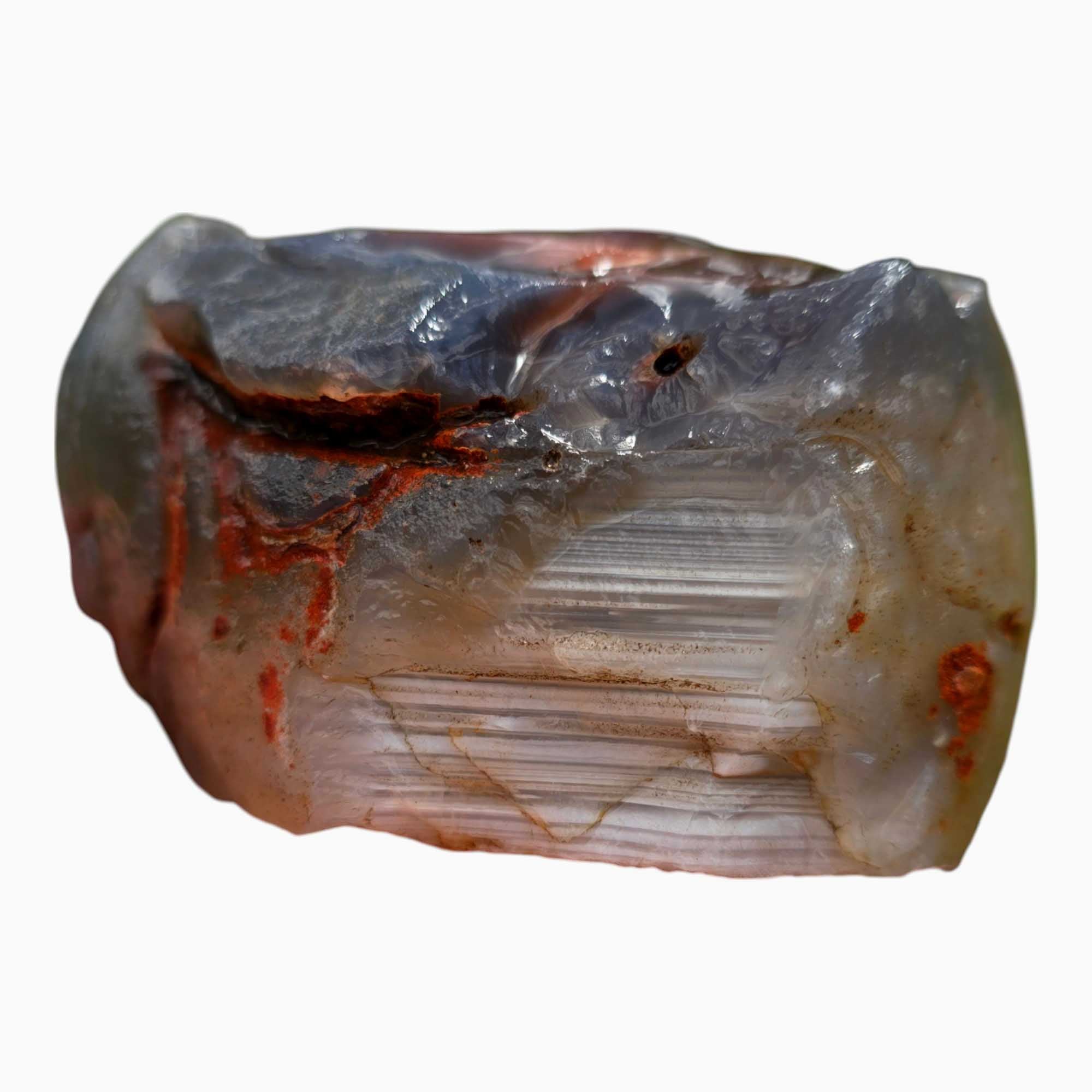 Swazi Agate Lapidary Cutting Rough Chunk