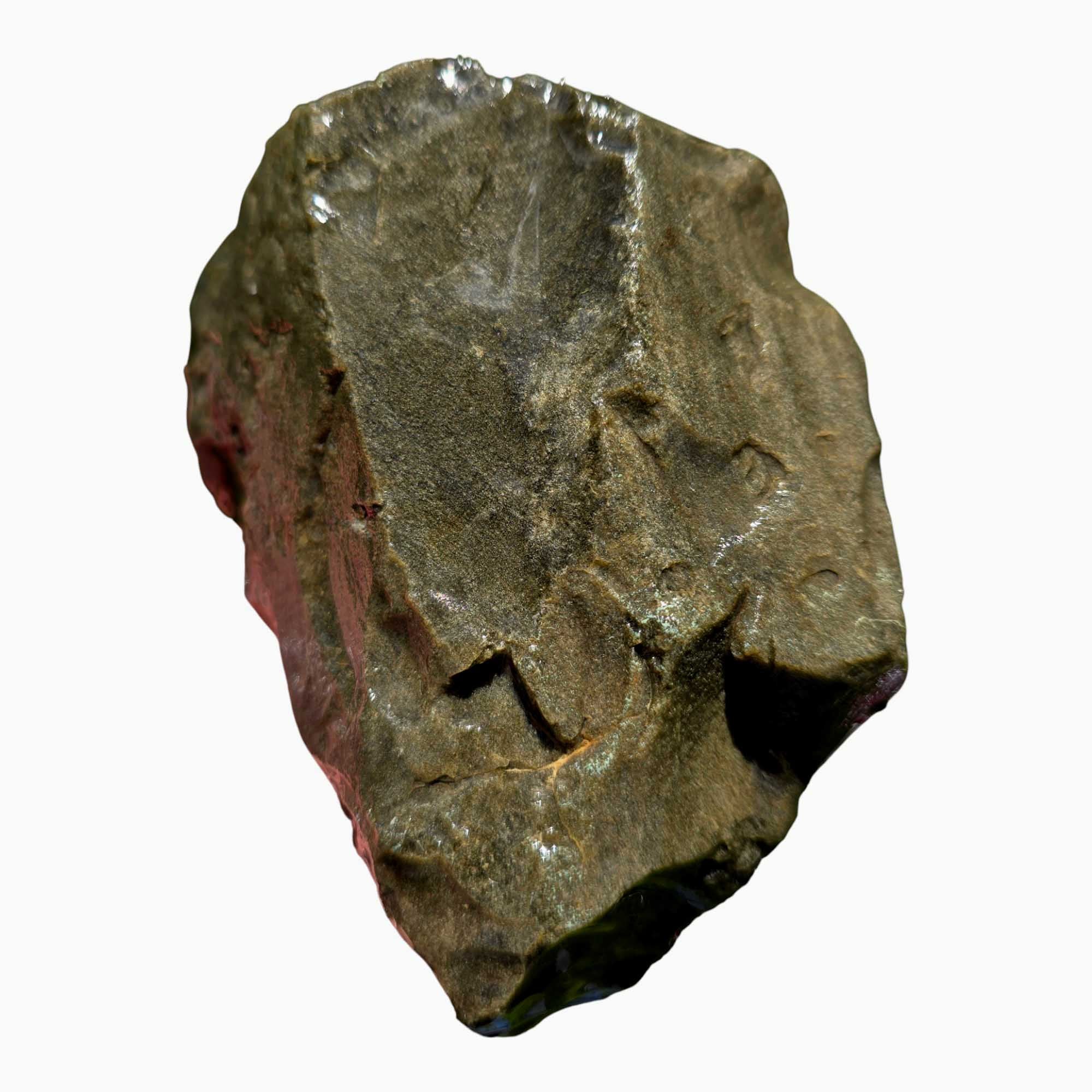 Mexican Gold Sheen Obsidian – Premium Rough Chunk for Lapidary or Blade Knapping