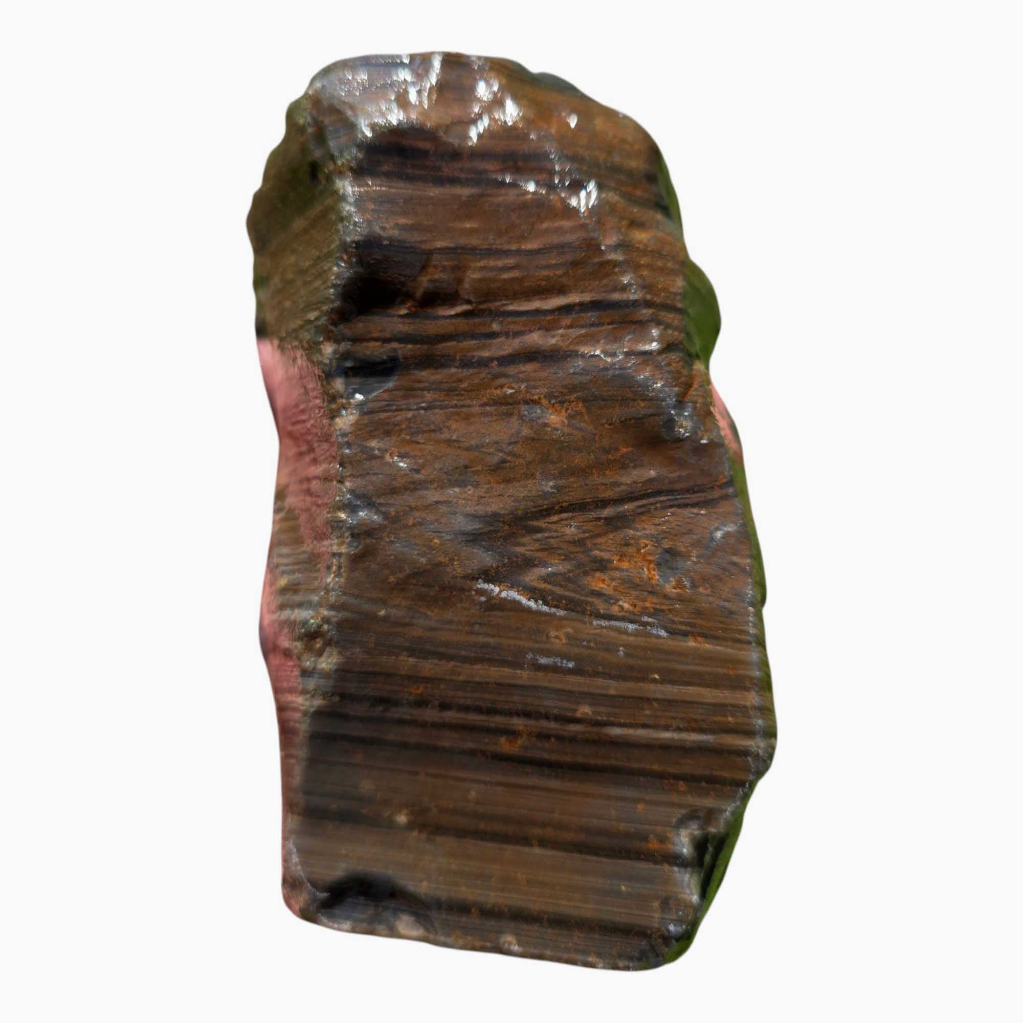 Damascus Obsidian – Rare Rough Chunk for Lapidary Cutting or Blade Knapping