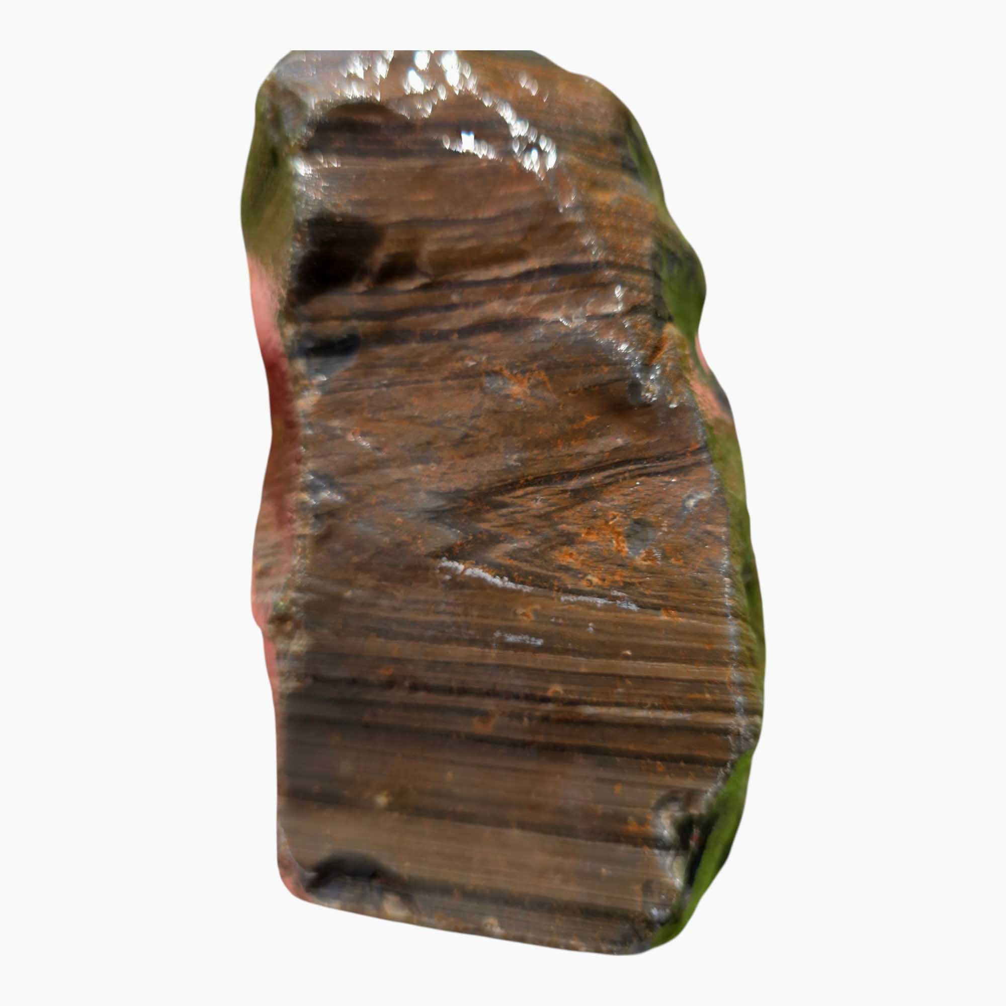 Damascus Obsidian – Rare Rough Chunk for Lapidary Cutting or Blade Knapping