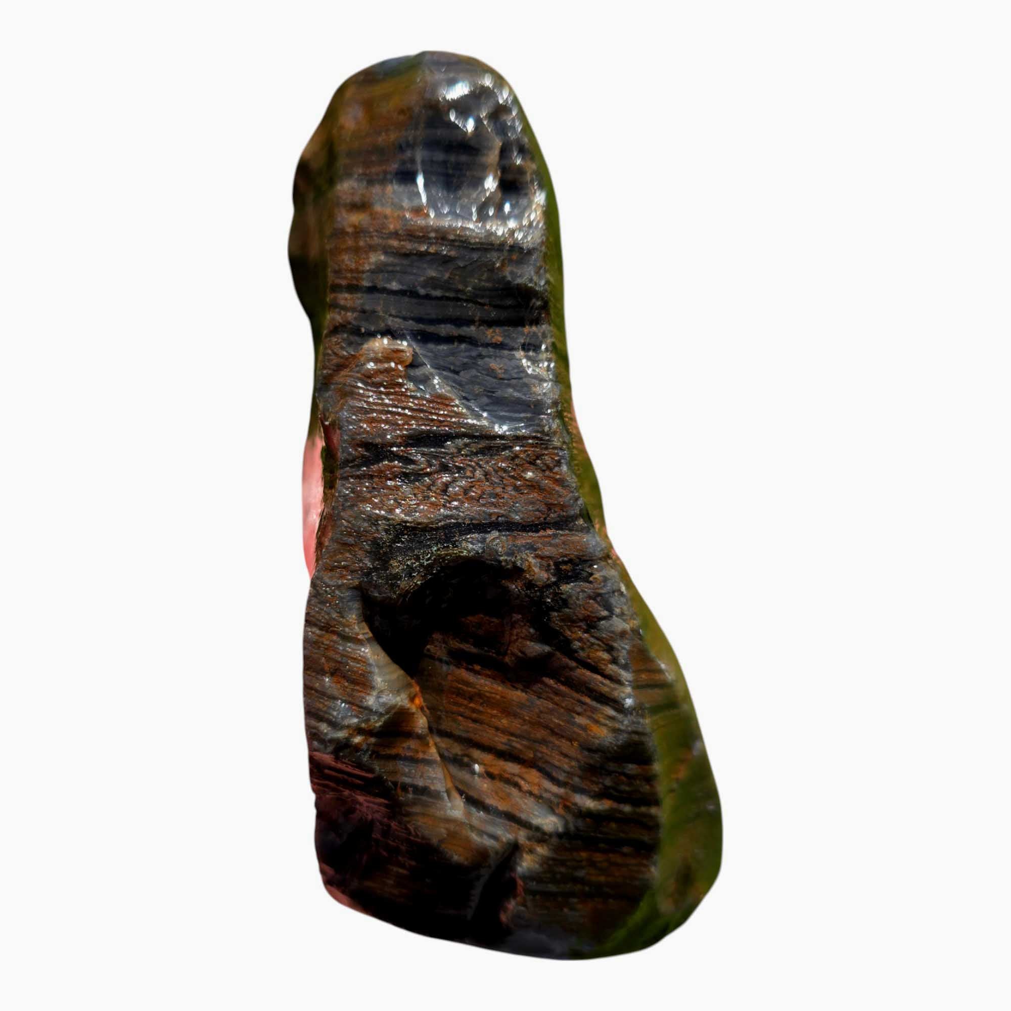 Damascus Obsidian – Rare Rough Chunk for Lapidary Cutting or Blade Knapping