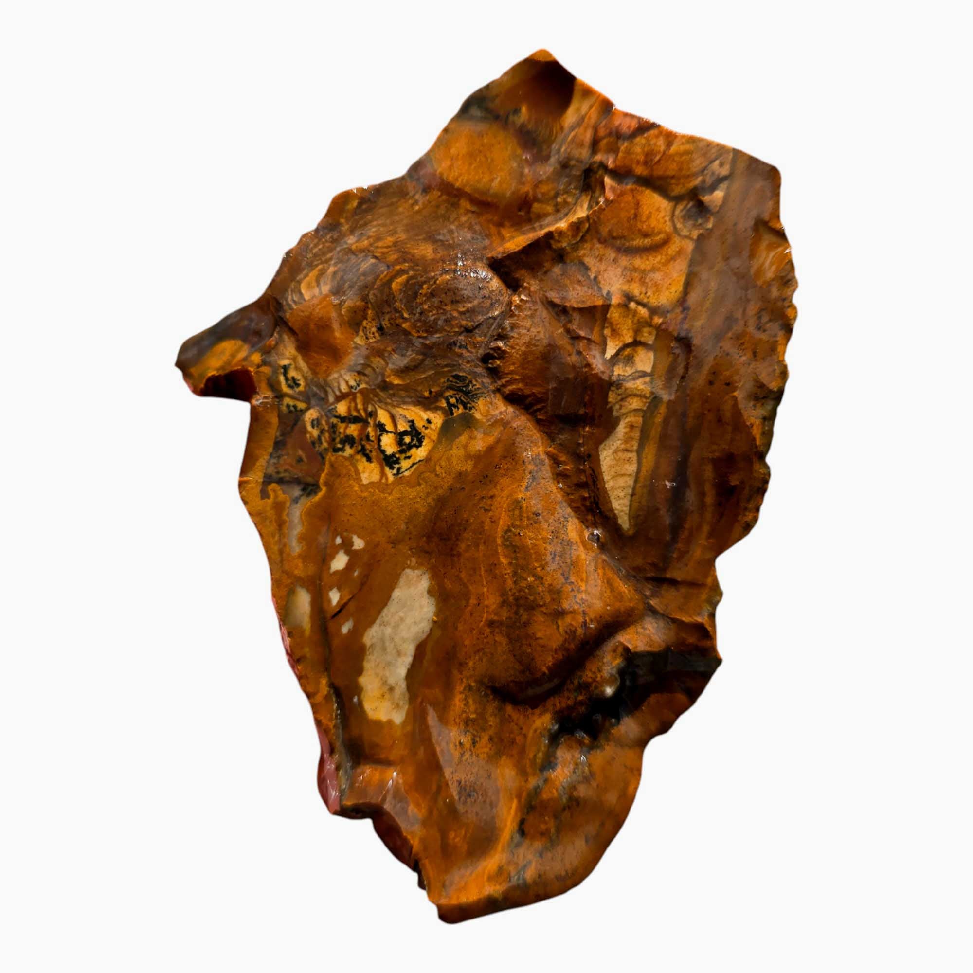 Biggs Picture Jasper Rough – Old Stock with Scenic Hills & Druzy