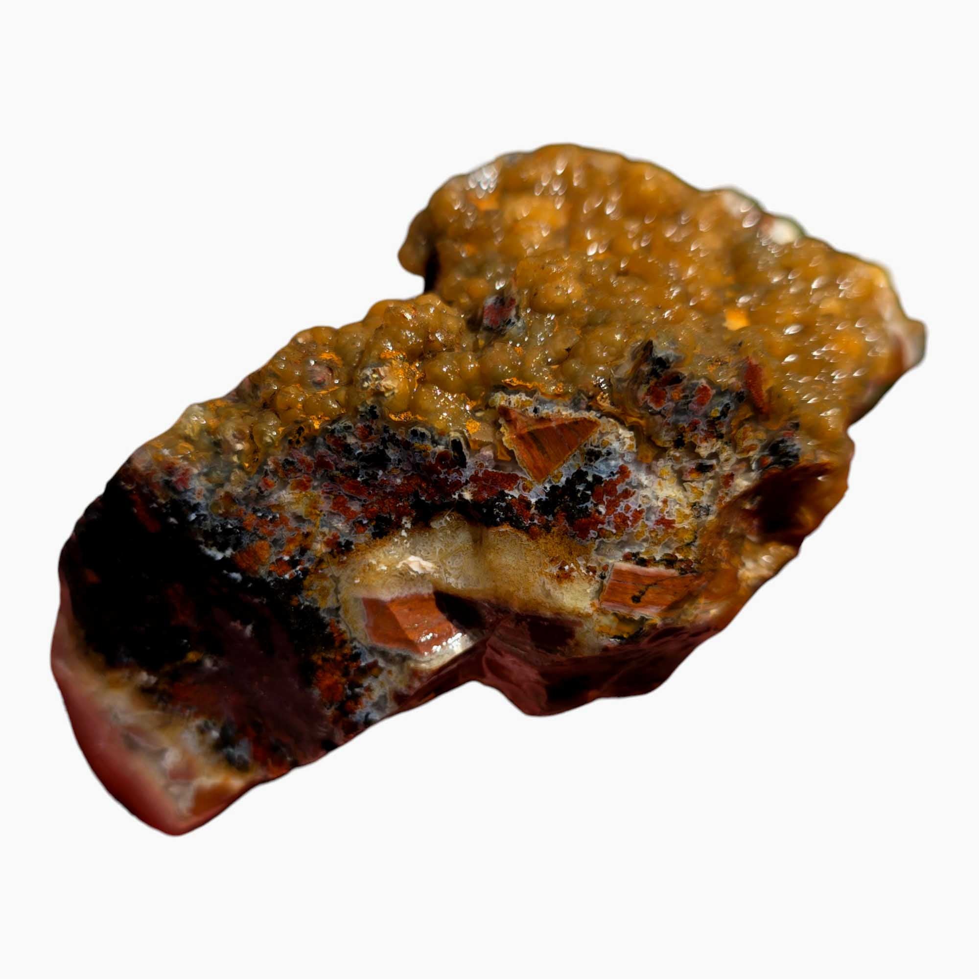 Eagle Rock Plume Agate Rough – Botryoidal Rhyolite with Moss & Plume