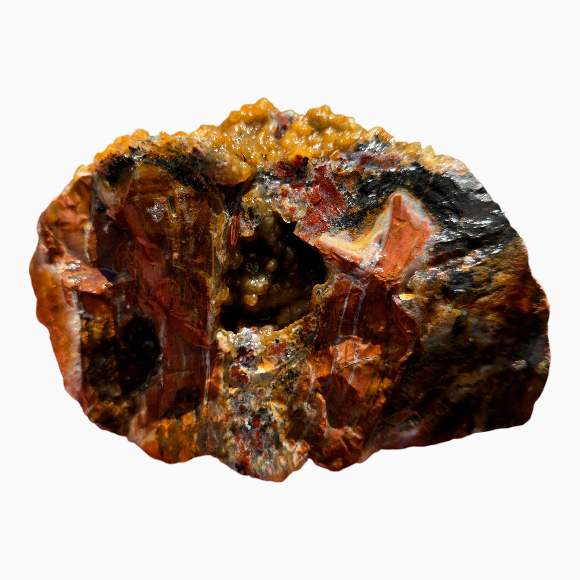 Eagle Rock Plume Agate Rough – Botryoidal Rhyolite with Moss & Plume