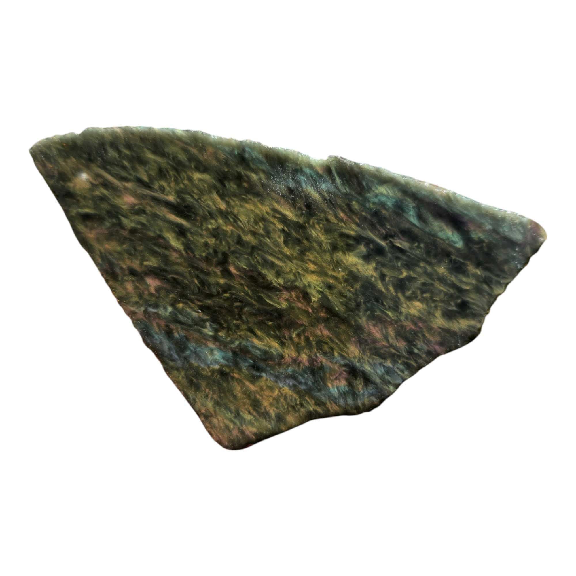 Mexican Velvet Obsidian – Proven Lapidary Rough with Cut Face for Cabbing or Knapping