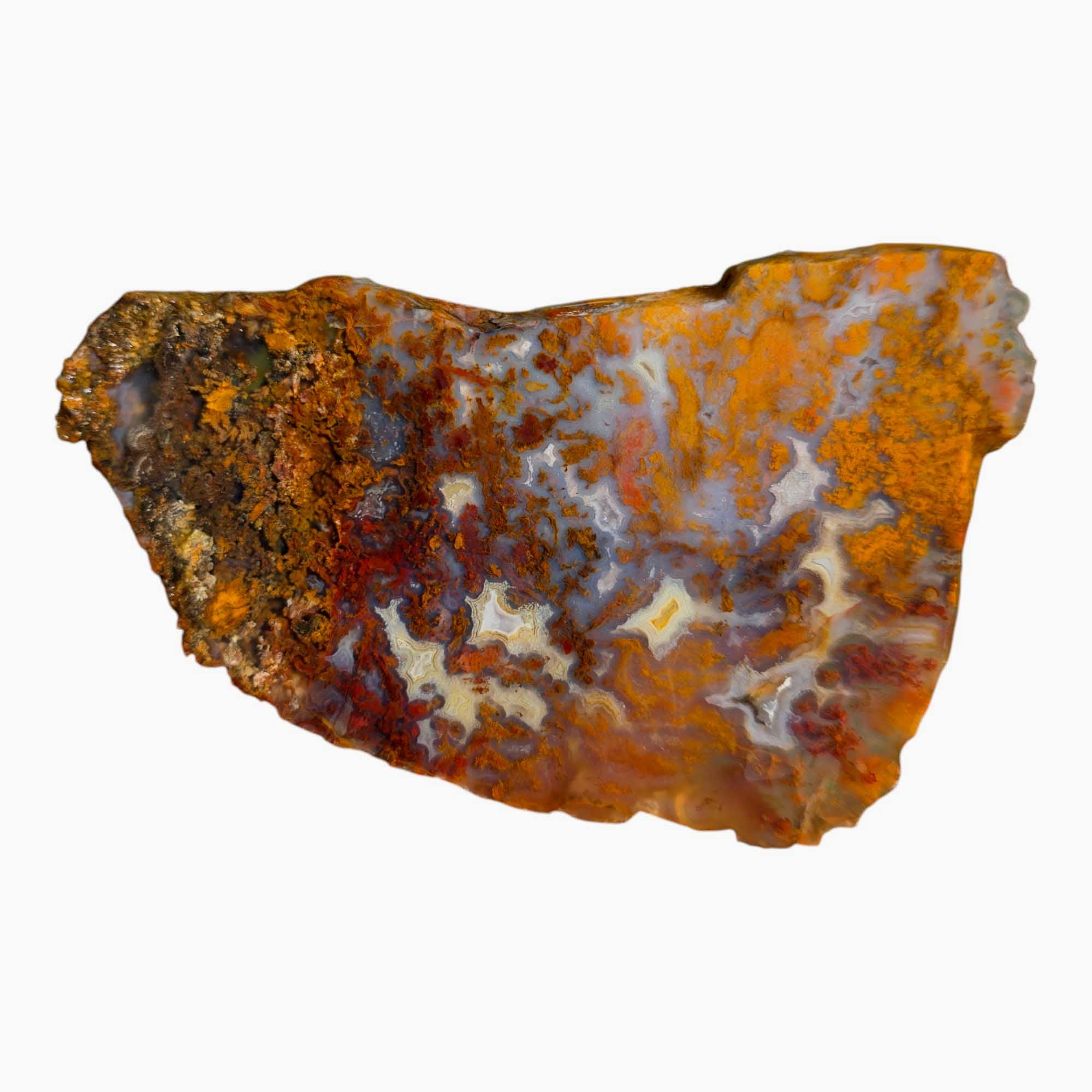 San Carlos Agate Slab Lapidary Stone Slice Cut Rock