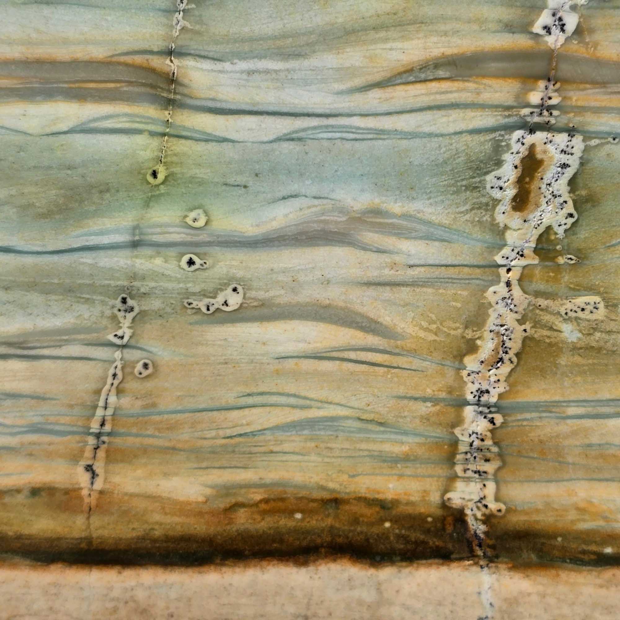 Gunnery Point Jasper – Rare Ocean Wave Pattern Lapidary Slab from Arizona