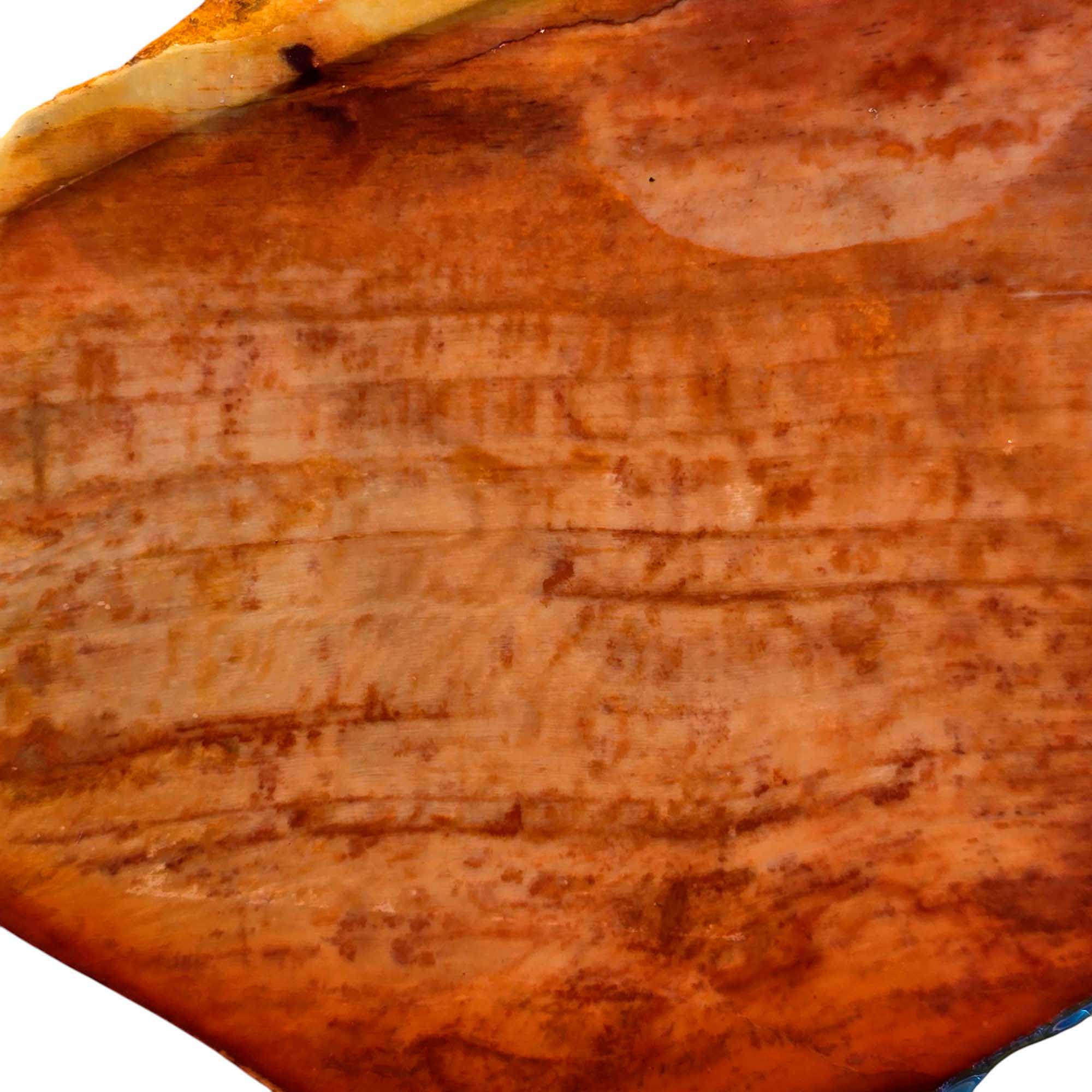 Glendora Jasper Slab – Creamy Red Patterned Lapidary Stone from California