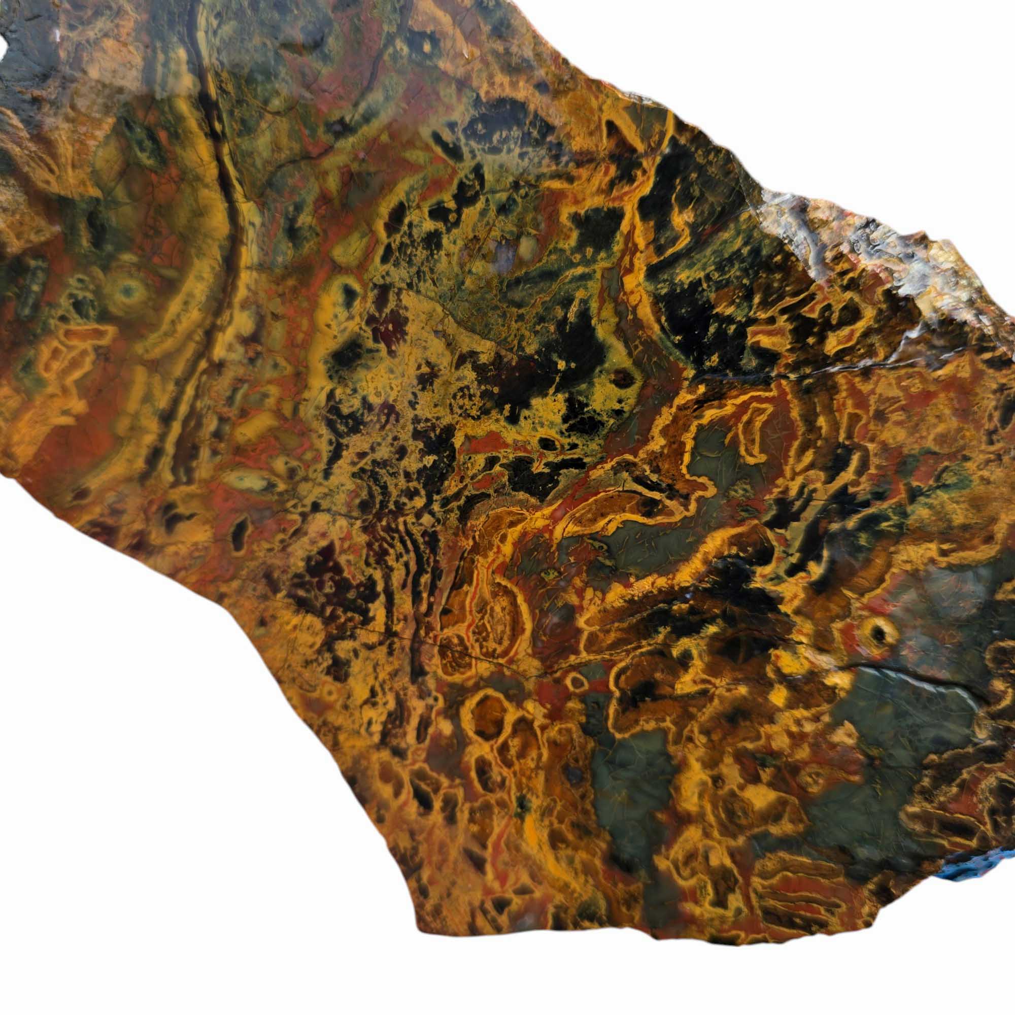 Kaleidoscope Jasper – Rare Jurassic Jasper Variety, Now Depleted
