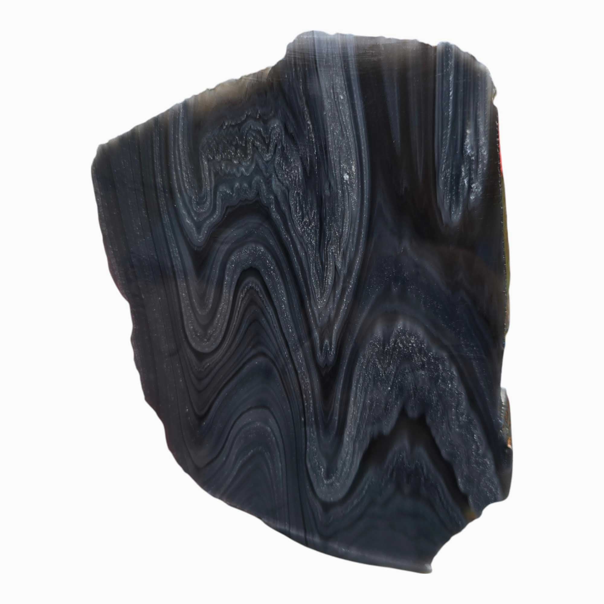Damascus Obsidian Slab – Rare Variety from Davis Creek, California