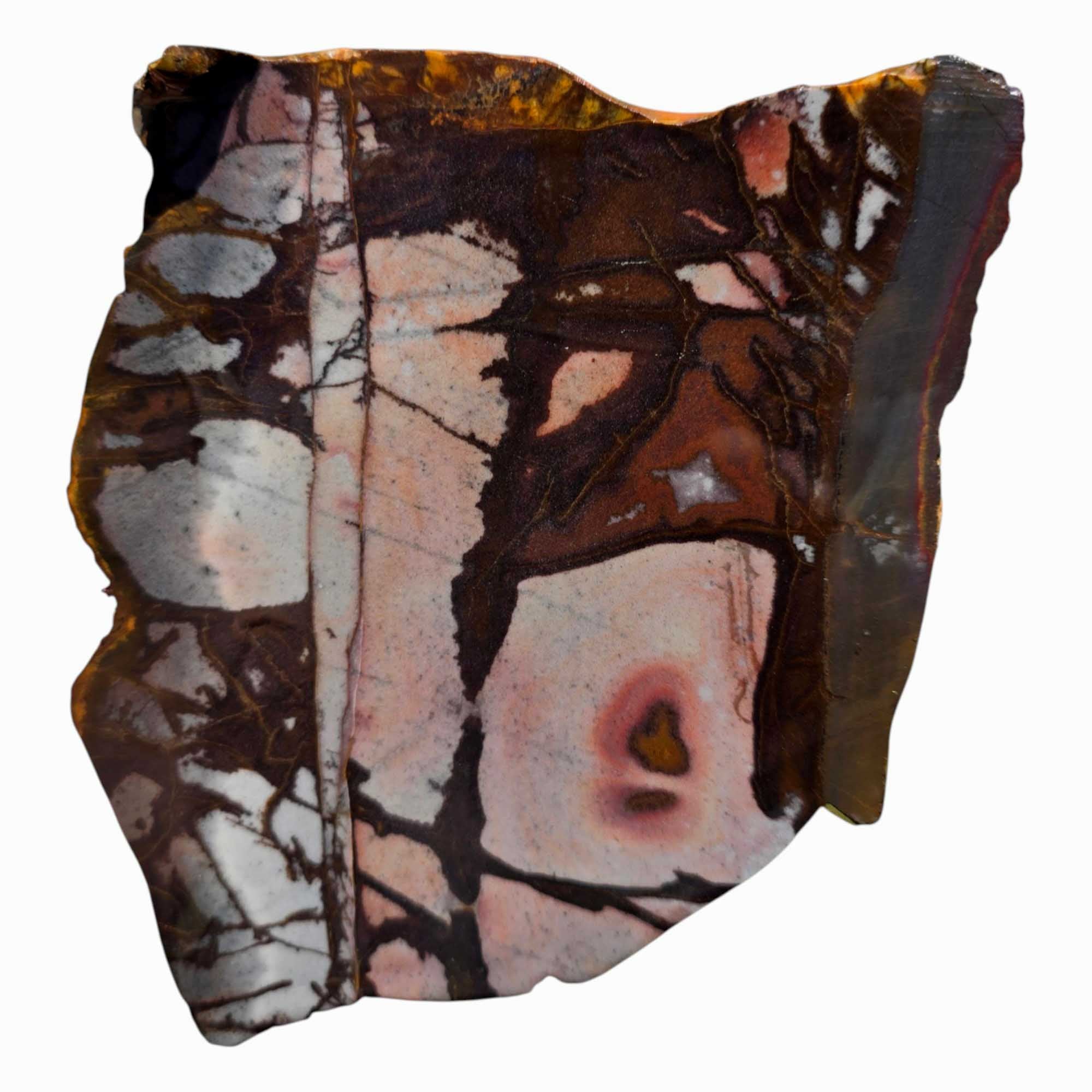 High Grade Outback Jasper Slab – Scenic Patterns & Rare Sunset Hues