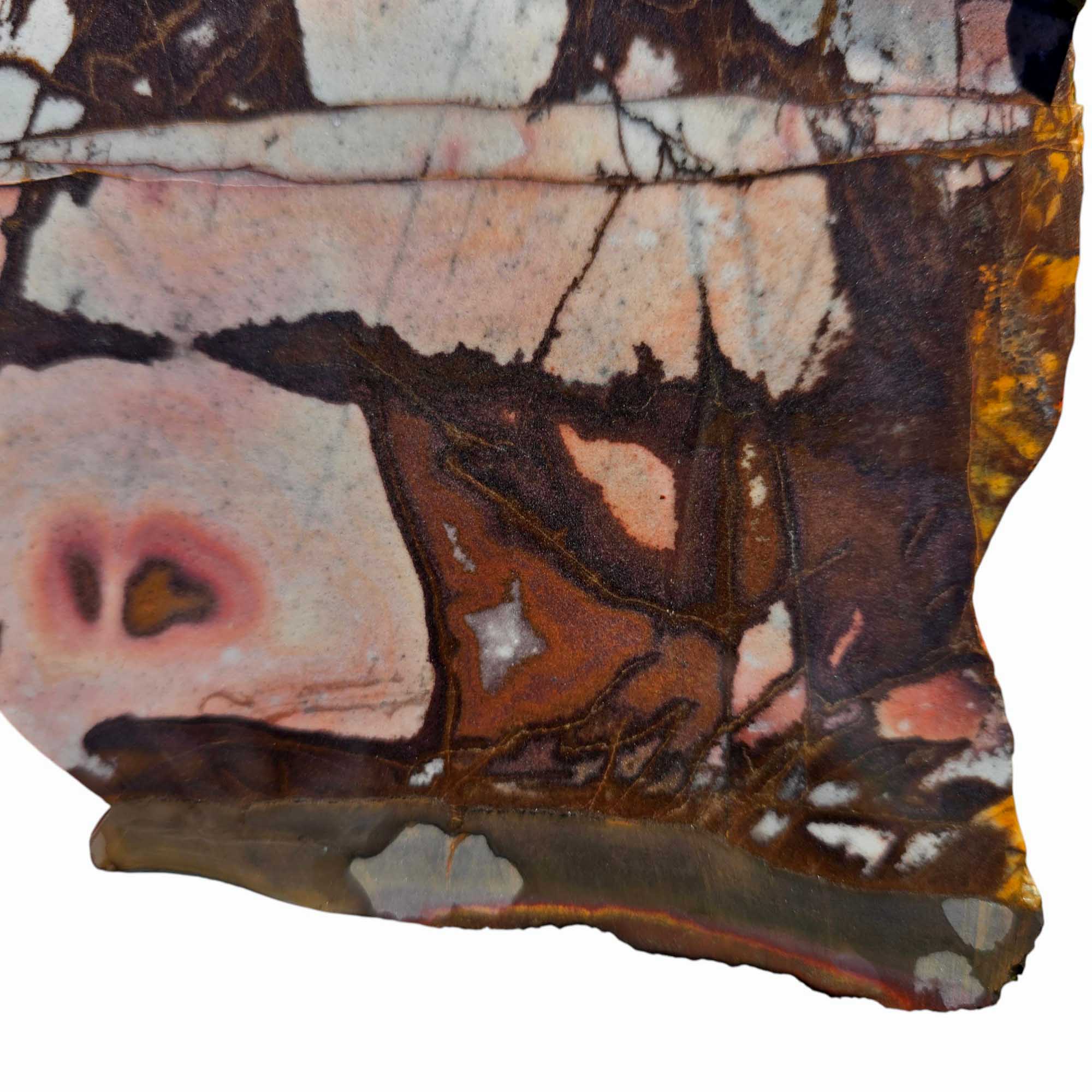 High Grade Outback Jasper Slab – Scenic Patterns & Rare Sunset Hues