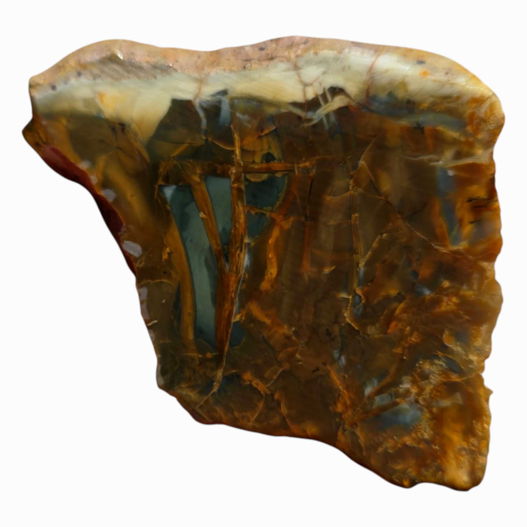 Morrisonite Jasper Slab – Rare Cut of One of the Five Fine Jaspers