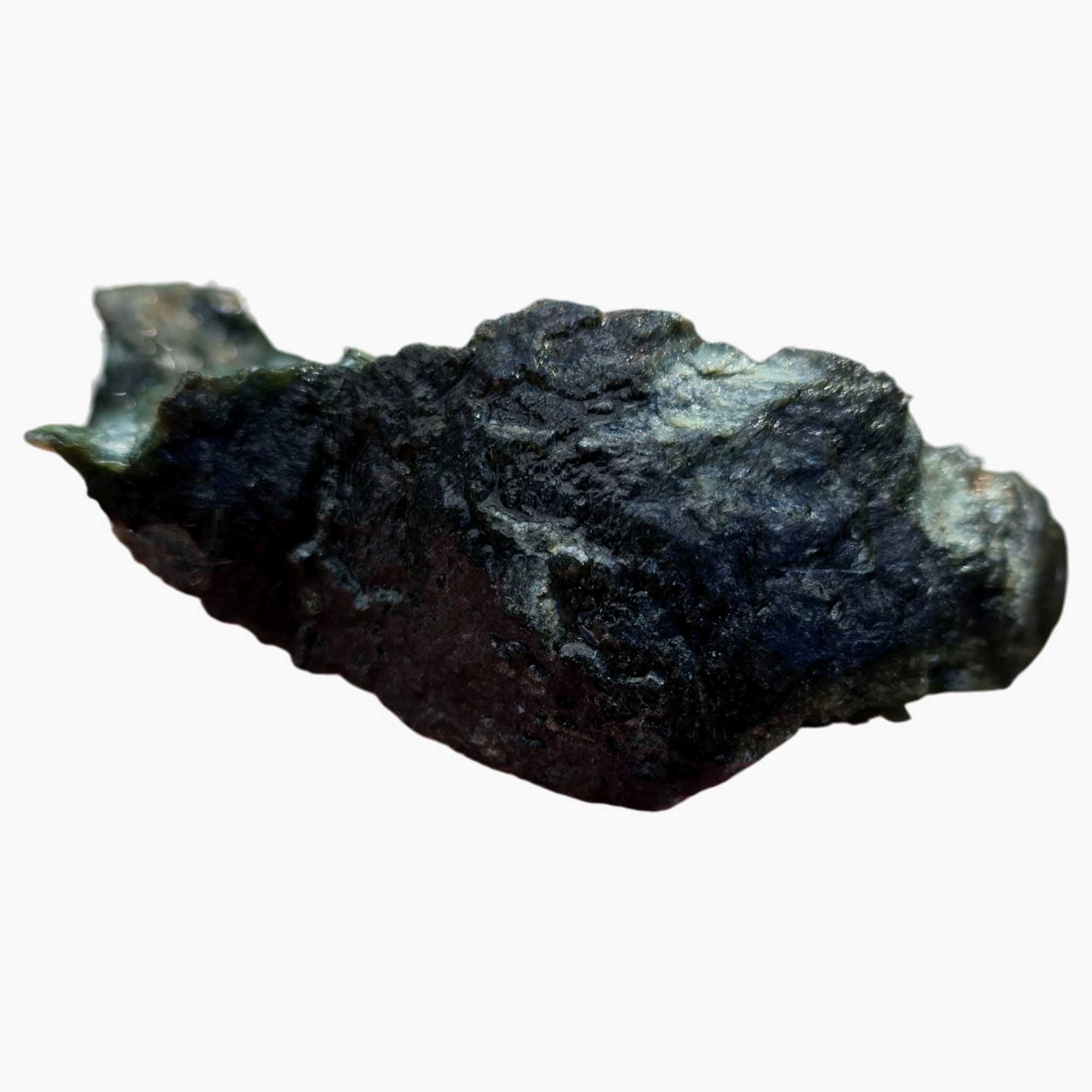 Seraphinite - Endcut Cut & Proven Green Feather Chatoyance Collector’s Piece