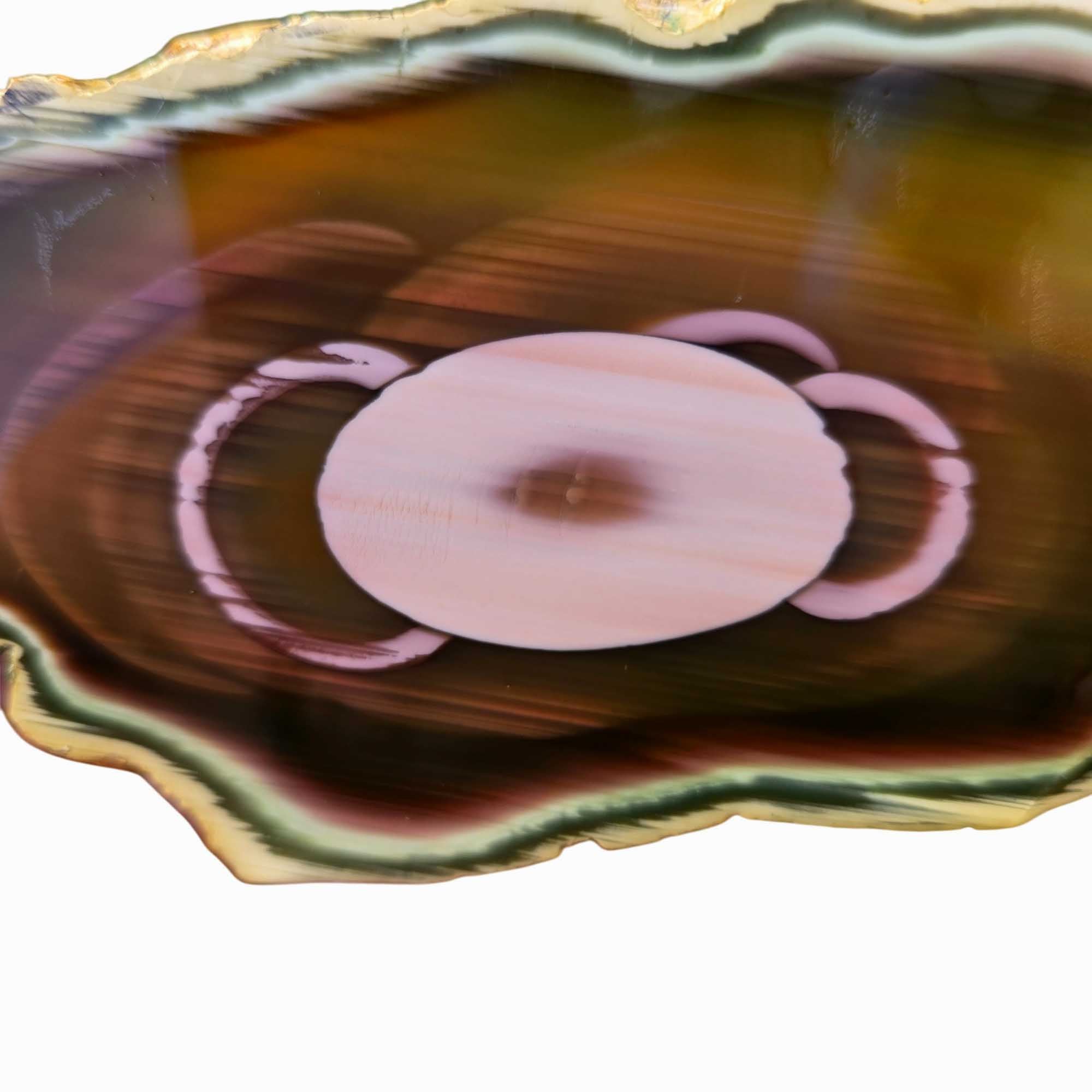 Royal Imperial Jasper Slab - Moonlit Orbs Translucent San Cristobal #3680-Photo3