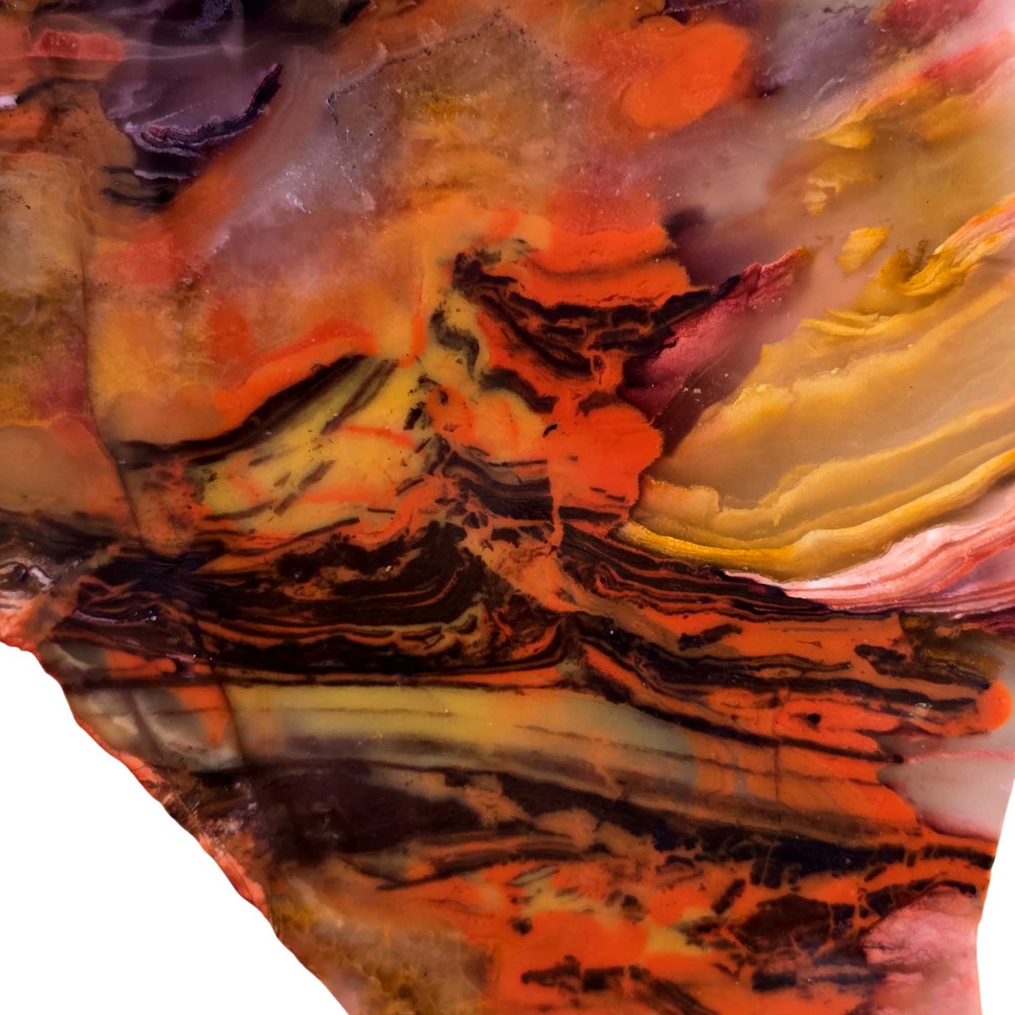 Kowallabe Quartzite Slab - Wavy Herringbone Pattern Australian Rare #3688-3