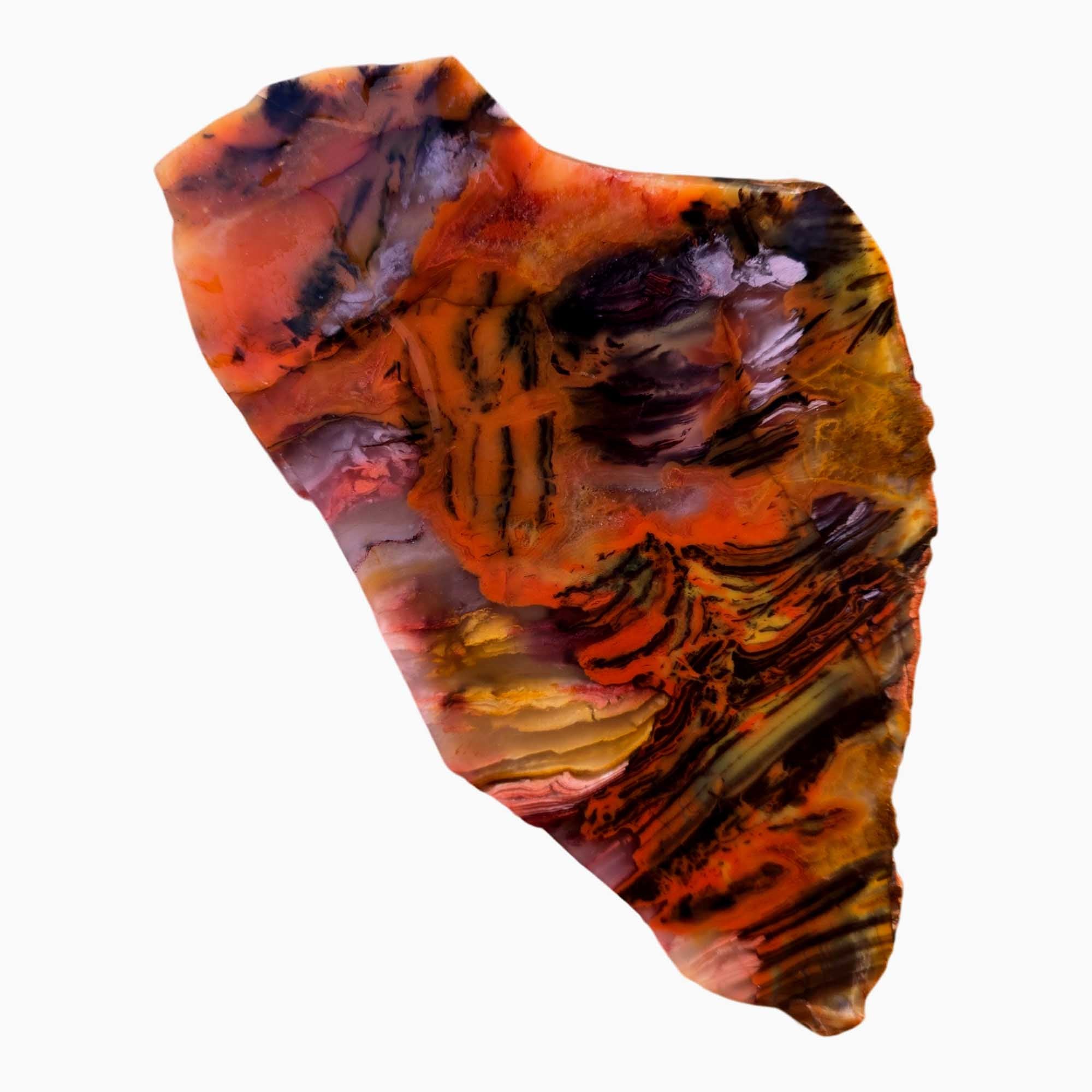 Kowallabe Quartzite Slab - Wavy Herringbone Pattern Australian Rare #3688-4