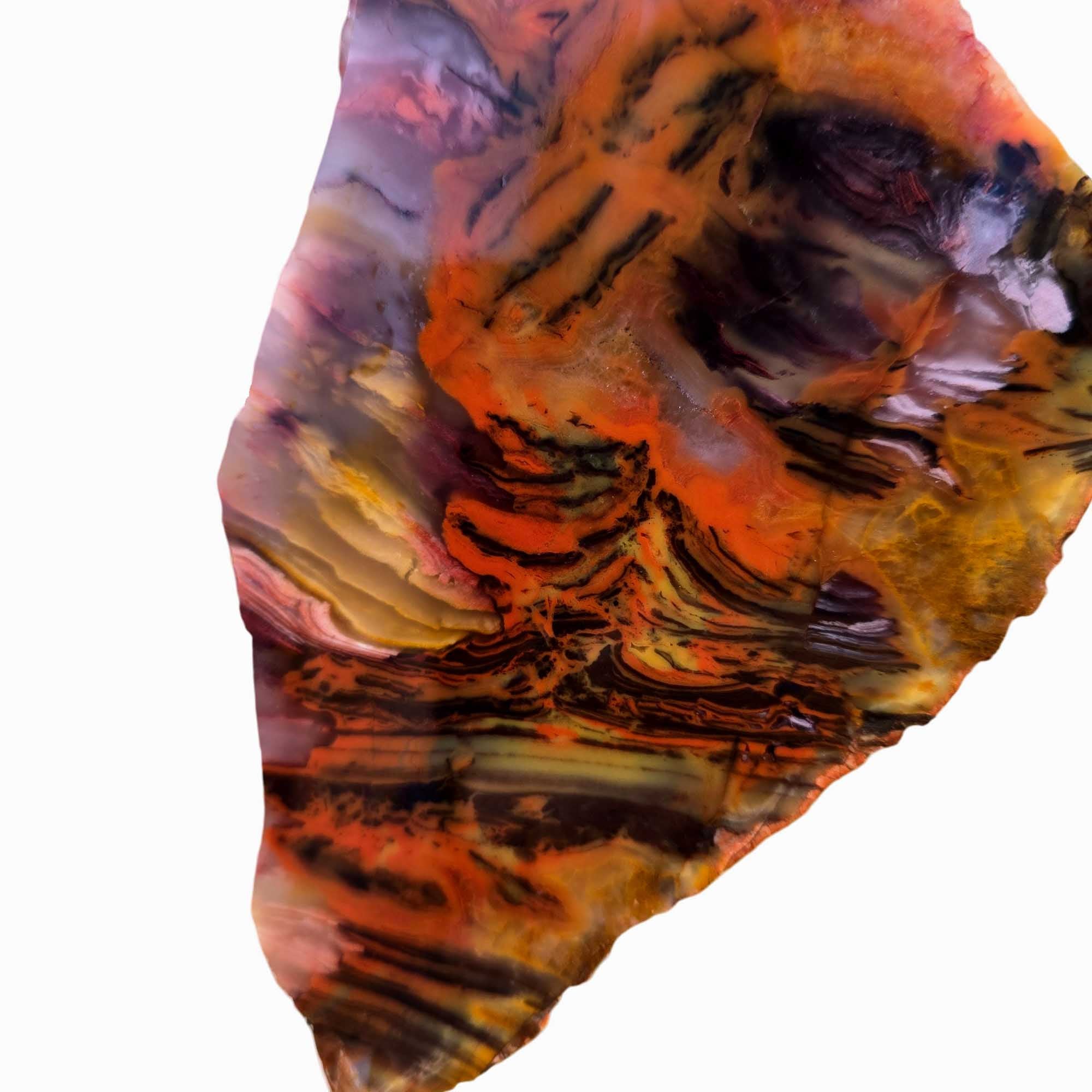 Kowallabe Quartzite Slab - Wavy Herringbone Pattern Australian Rare #3688-5