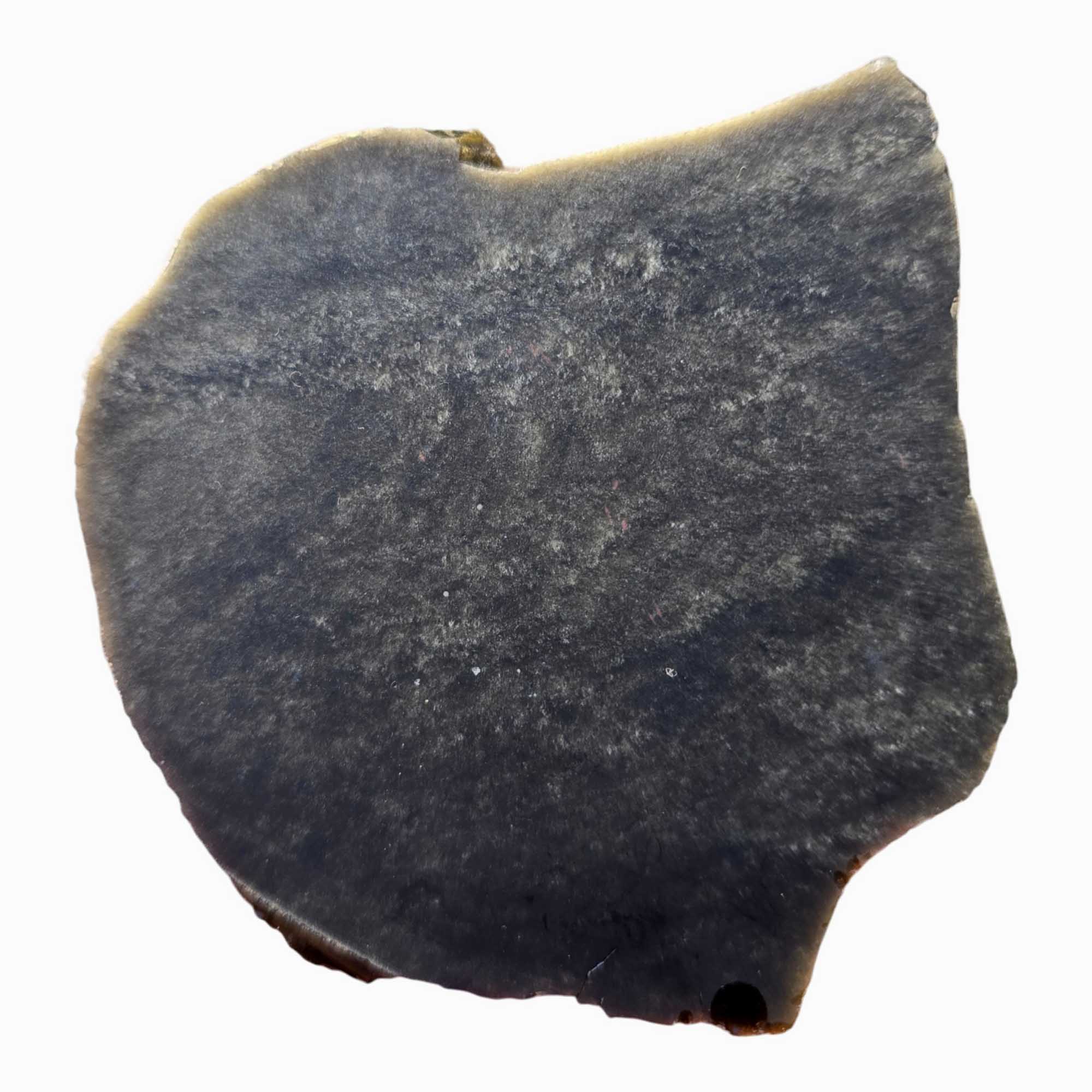 Mexican Velvet Obsidian Slab – Green Purple Shimmer Royal Peacock! #3691-Photo5