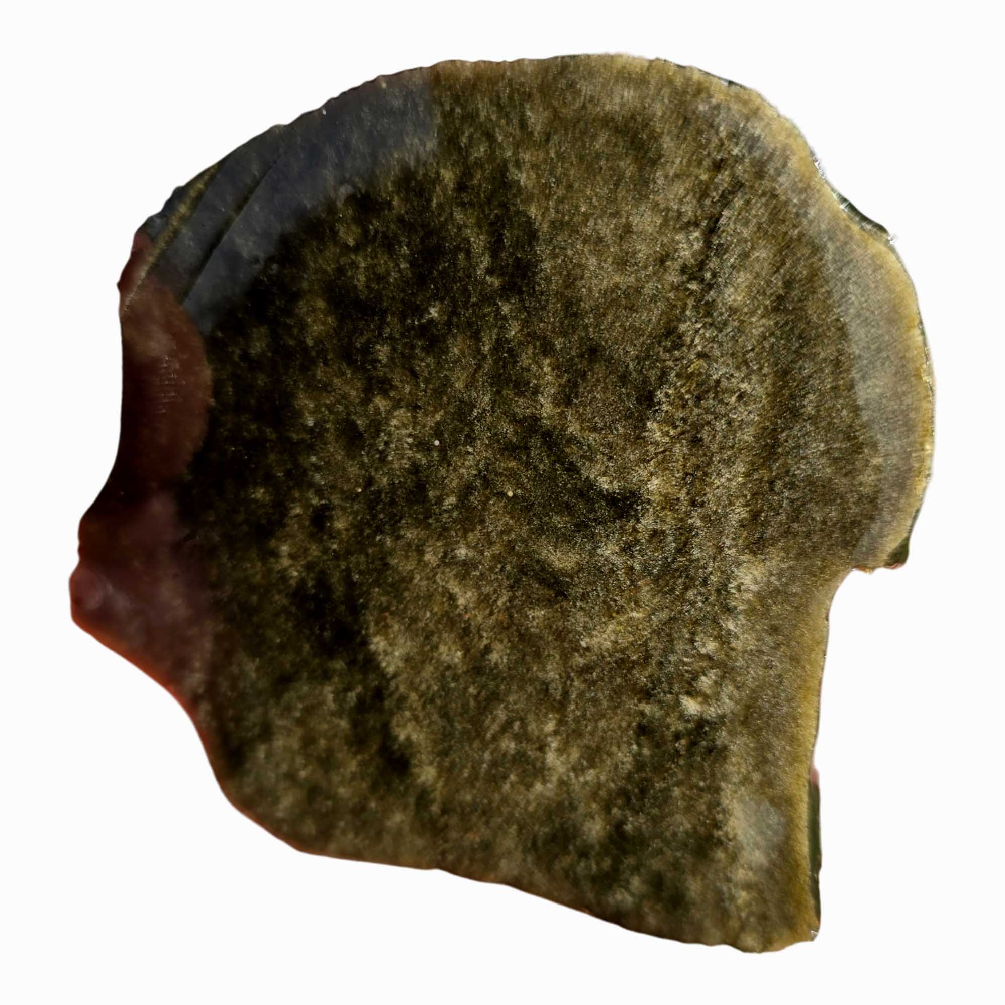 Mexican Gold Sheen Obsidian Slab - Heavy Magnetite Flash Jalisco #3692-3