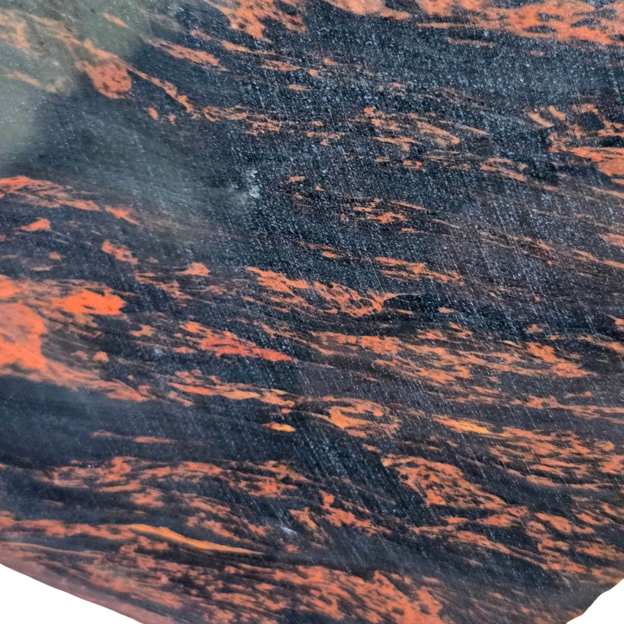 Tri-Flow Obsidian Slab - Mahogany Flowing Action Pattern Glass Butte #3823-1