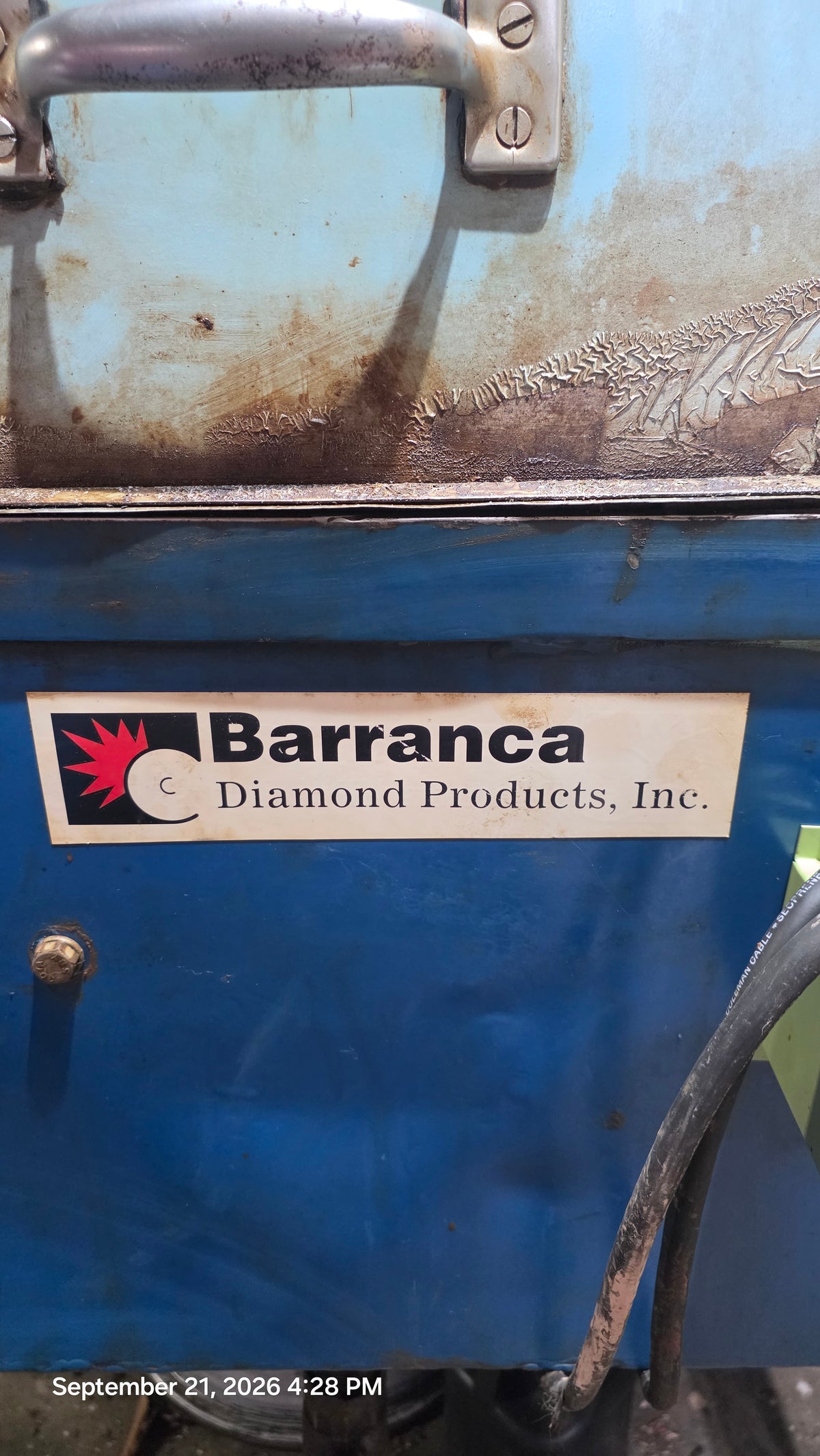 Used Barranca Diamond 18" Lapidary Stone Saw - Rock Saw