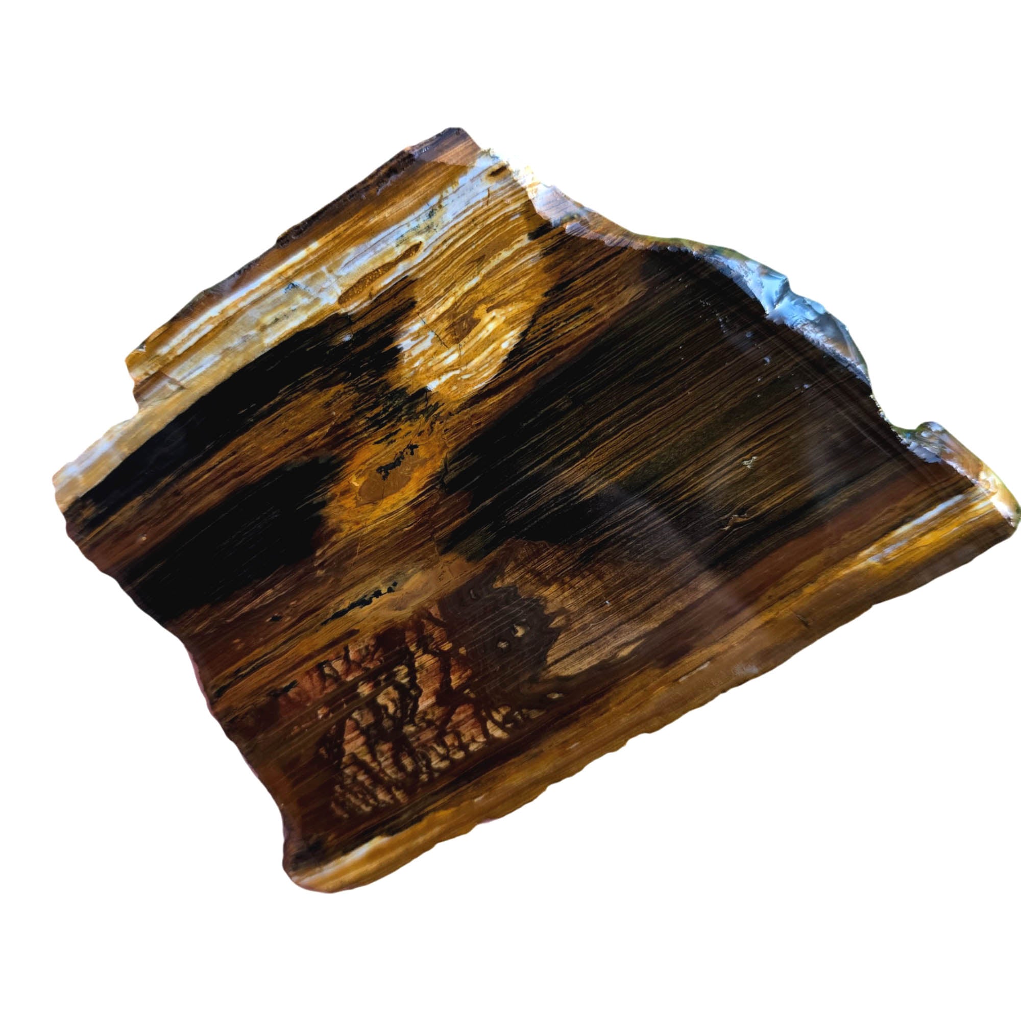 Biggs Picture Jasper Slab - Coffee Cream Lake Moon Scene #3802-Photo3