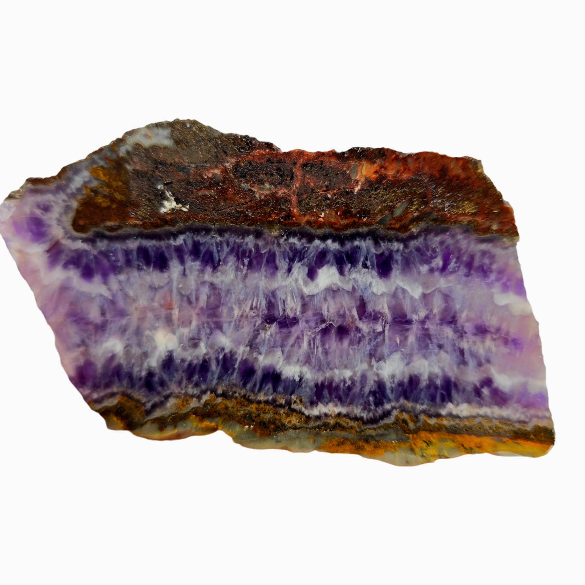 Moroccan Amethyst Lace Slab Deep Purple Broken Water Pattern #3869-Photo2