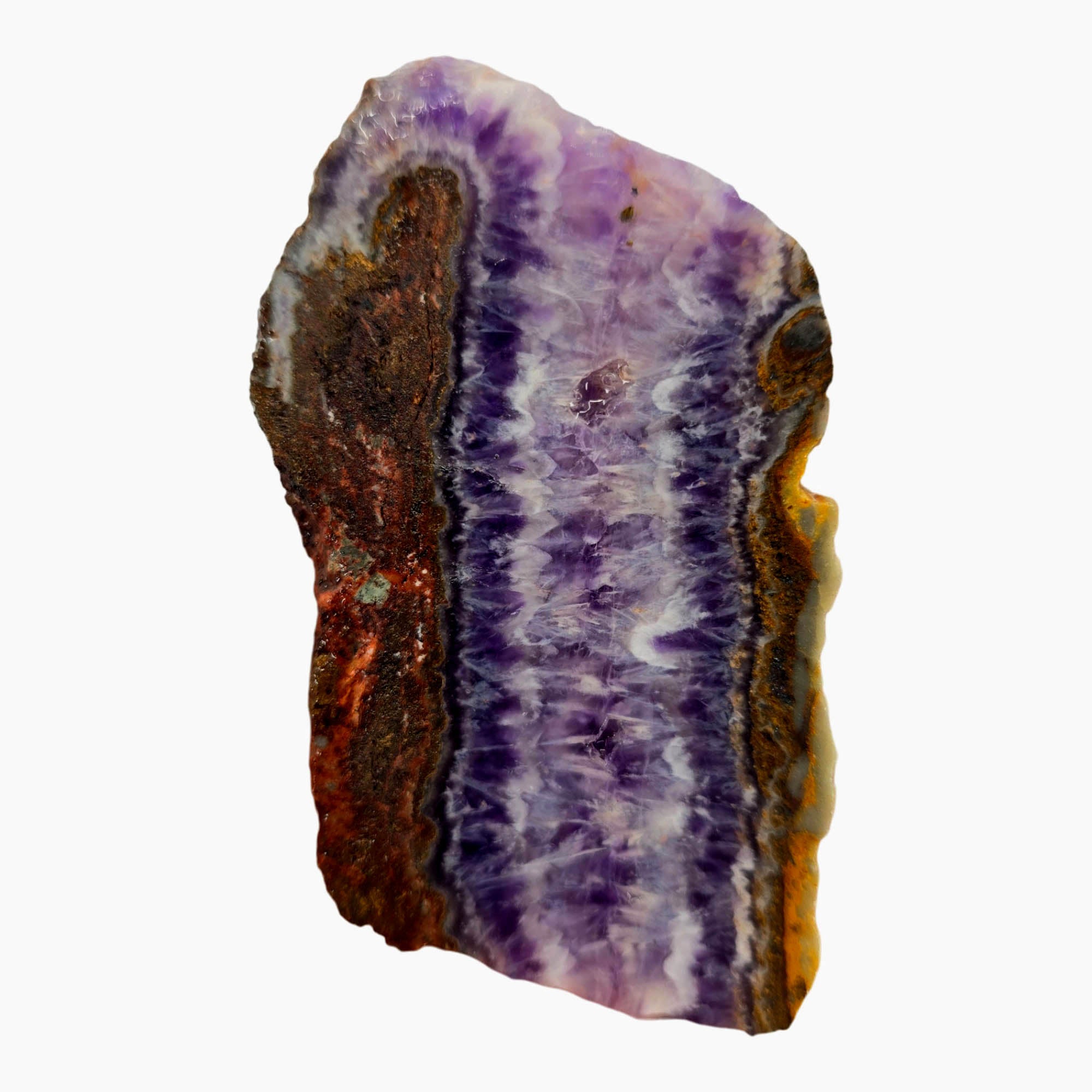 Moroccan Amethyst Lace Slab Deep Purple Broken Water Pattern #3869-Photo3